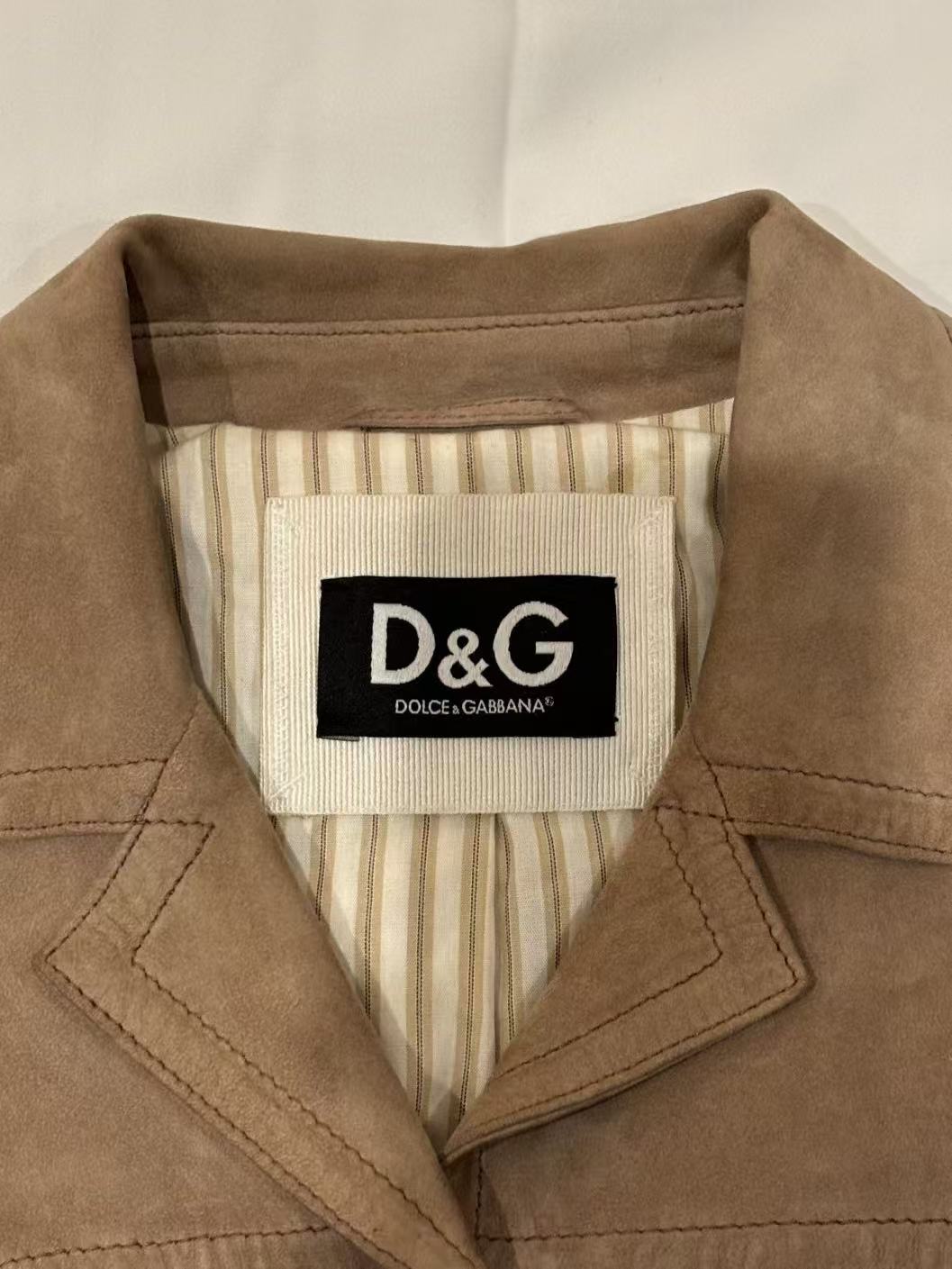 Dolce&Gabbana D&G Suede Jacket