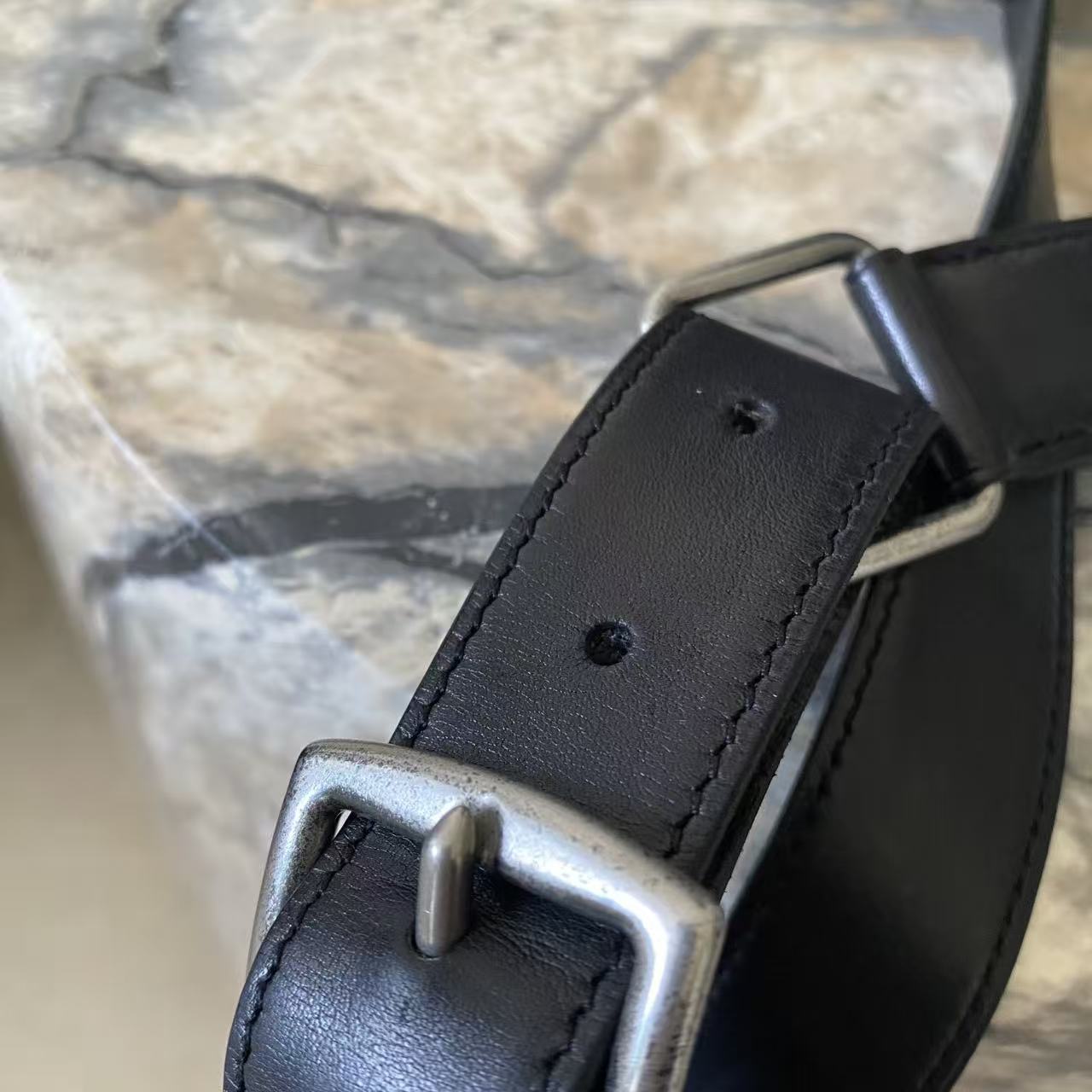 Hermes 00ss By Maison Margiela Leather Belt