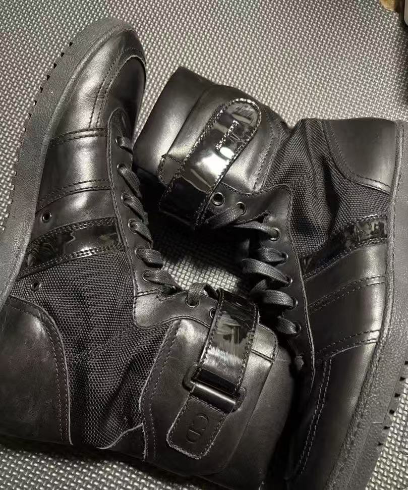Dior Homme 07AW B50 Hi Top Sneakers