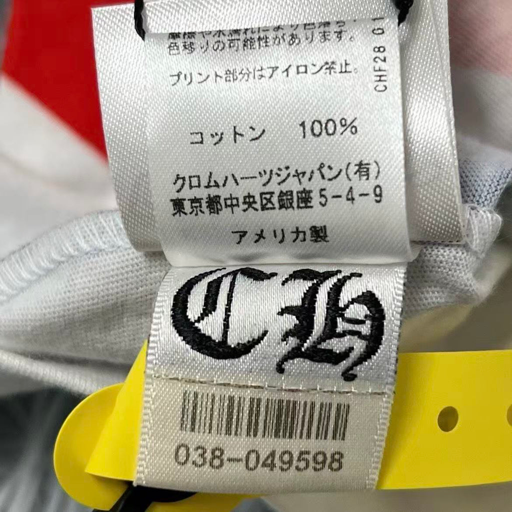 Chrome Hearts Union Jack Print Tee