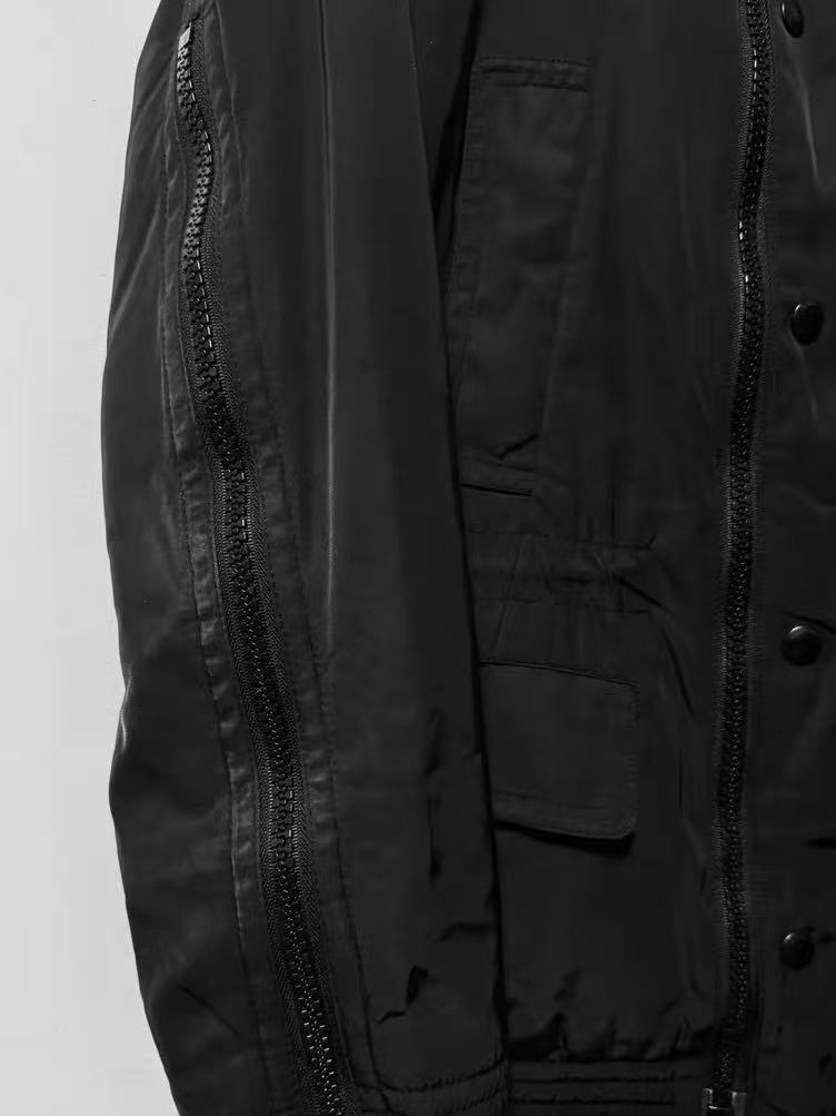 Givenchy 10AW Leather Patchwork Zipper Jacket