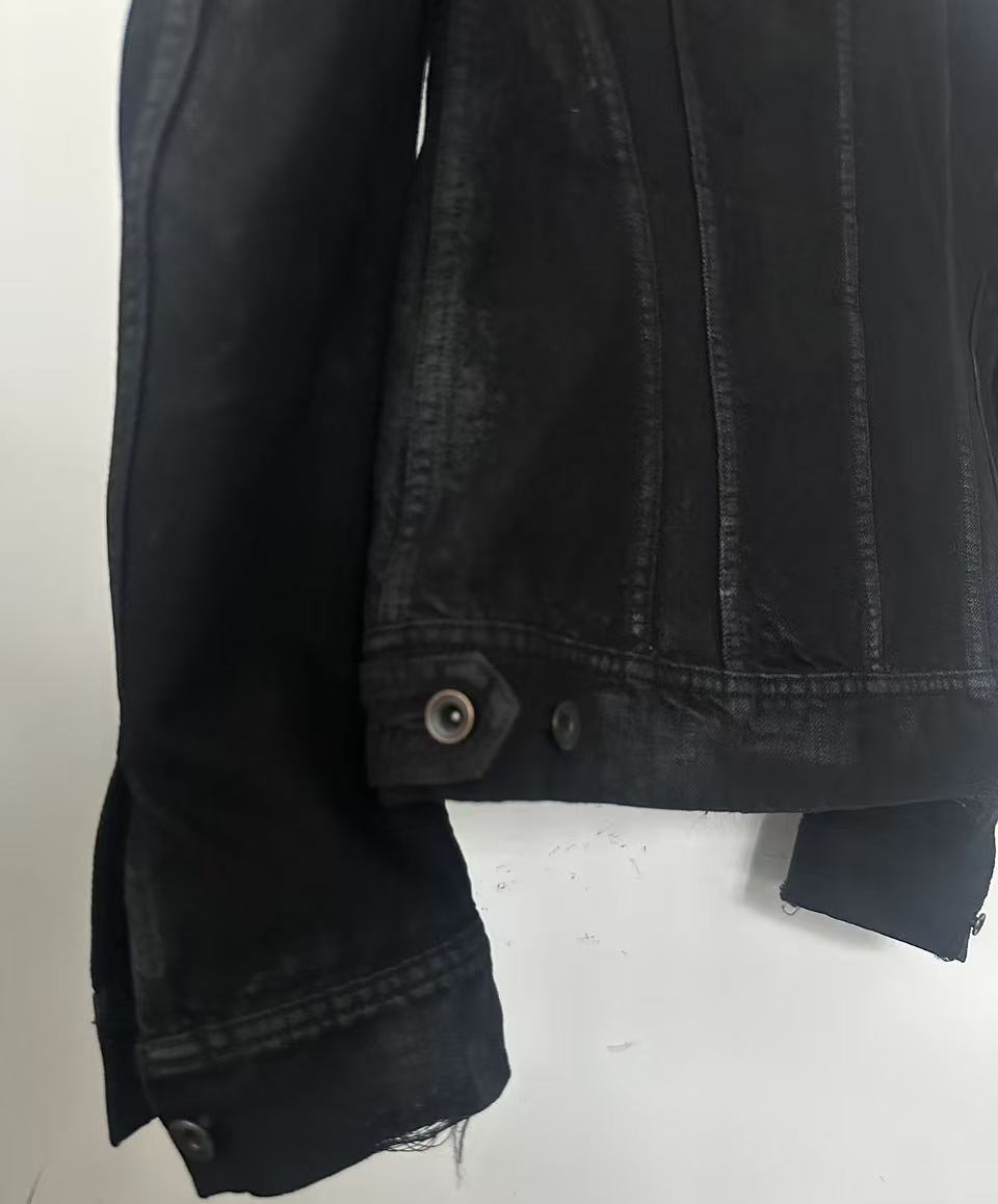Julius_7 Coated Cropped Jacket