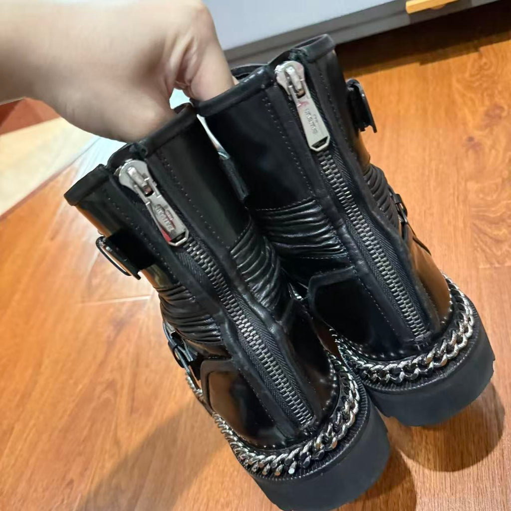 Balmain Homme Black Ranger Boots