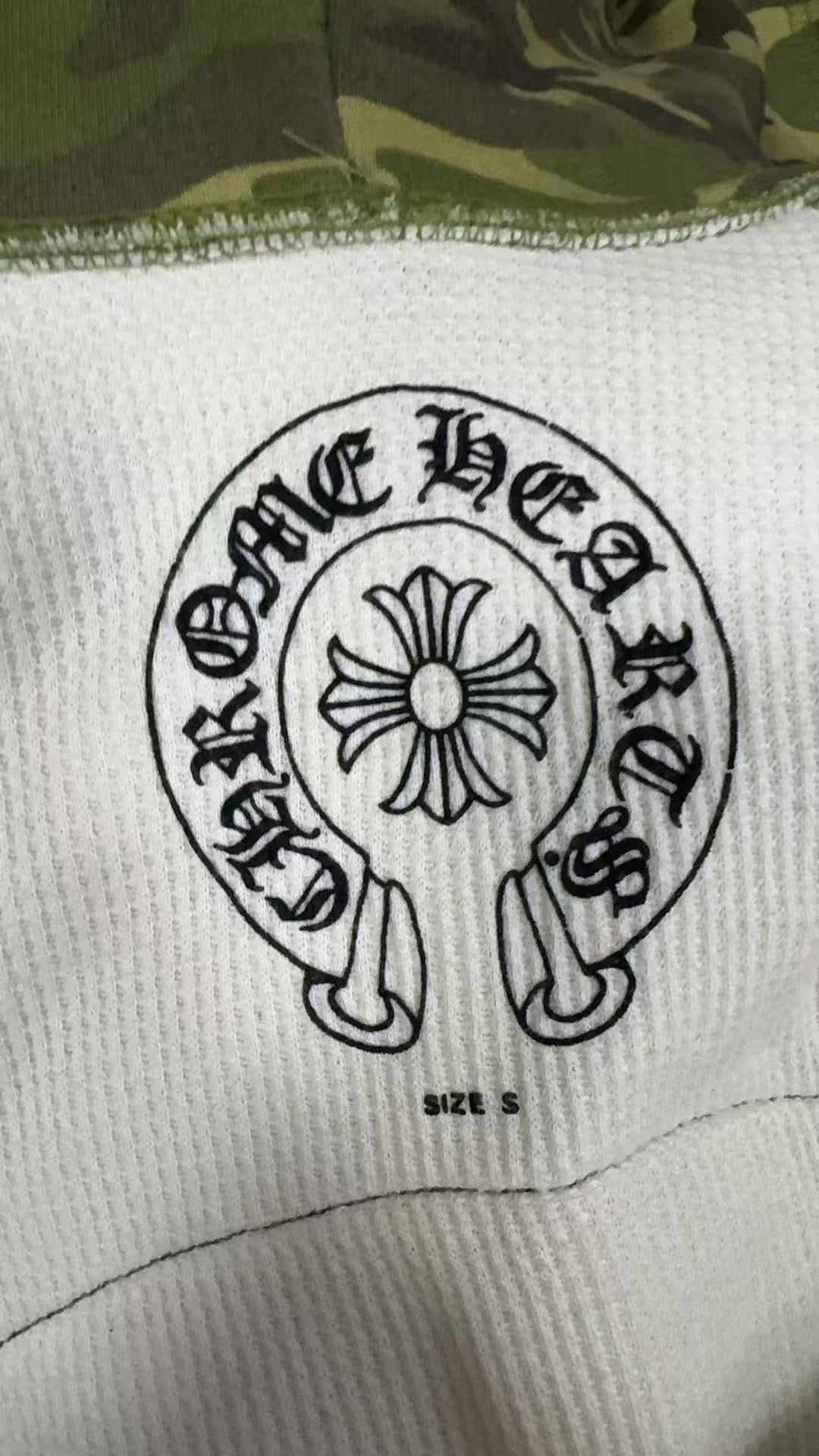 Chrome Hearts camo hoodie