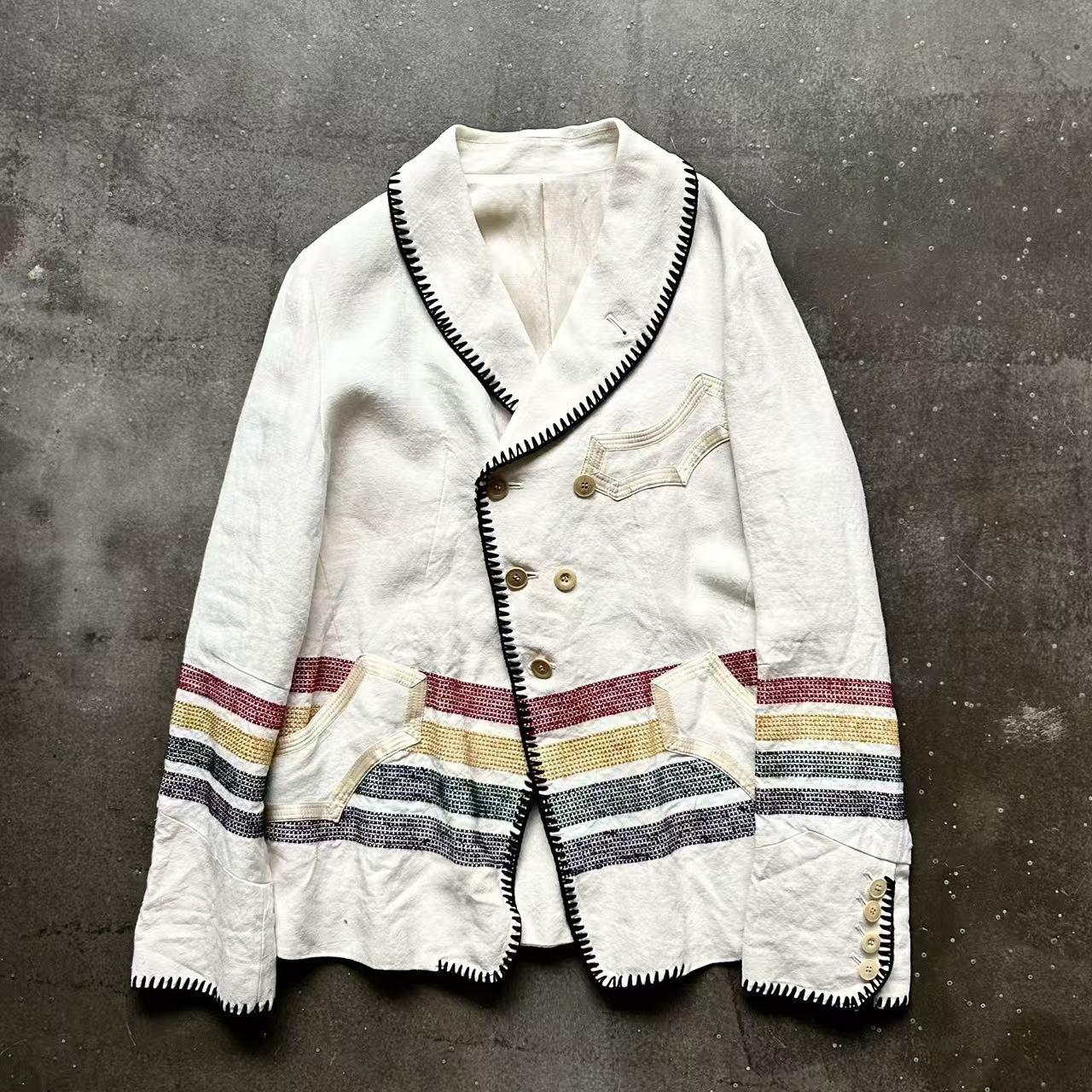 Number Nine 09SS The Lonesome Heroes Cape Jacket Suit