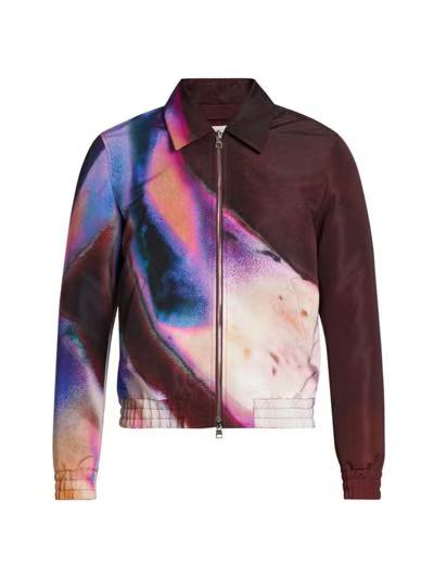 Alexander Mcqueen 23FW Luminous Flower Blouson Jacket