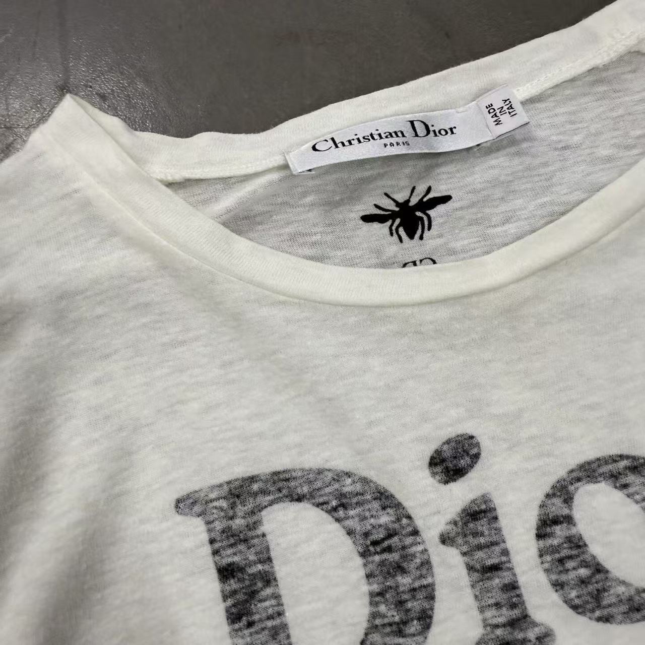 Christian Dior By John Galliano 02SS Dior Addict Print Tee