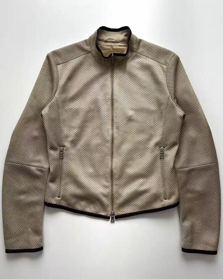 Prada Technical Mesh Moto Jacket