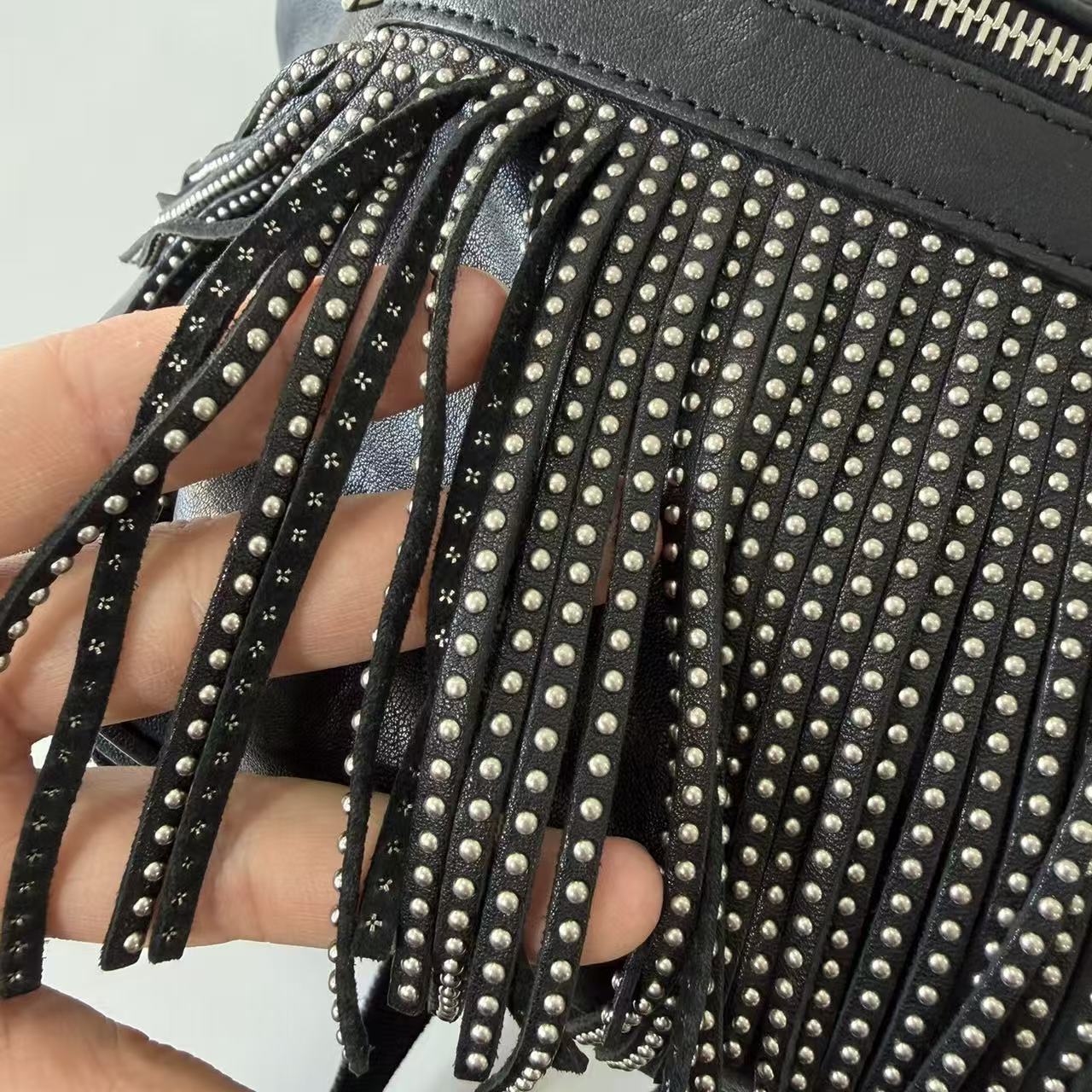 Saint Laurent City Fringe Backpack