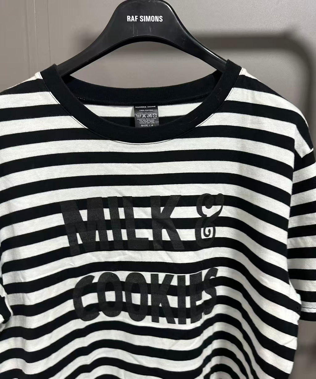 Number nine MILK&COOKIES t shirt