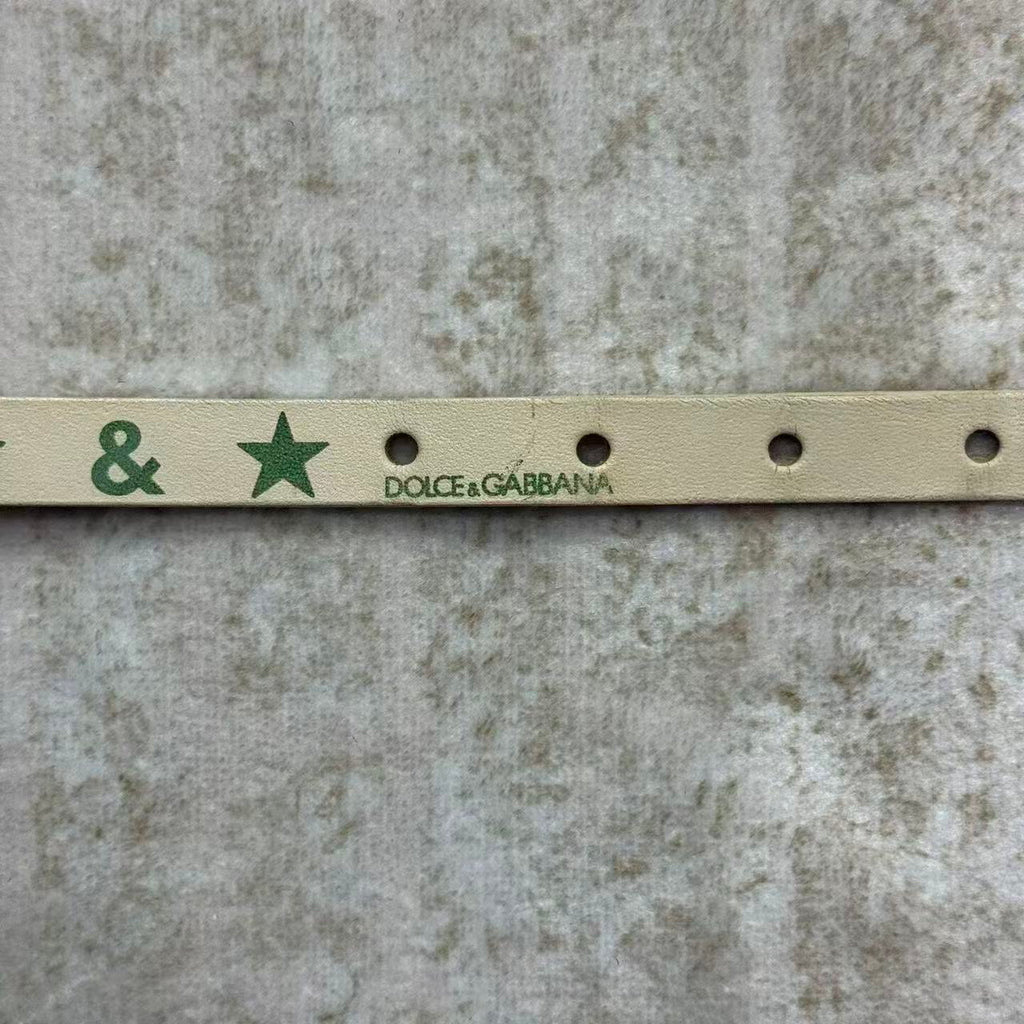 Dolce&Gabbana Star Print Belt