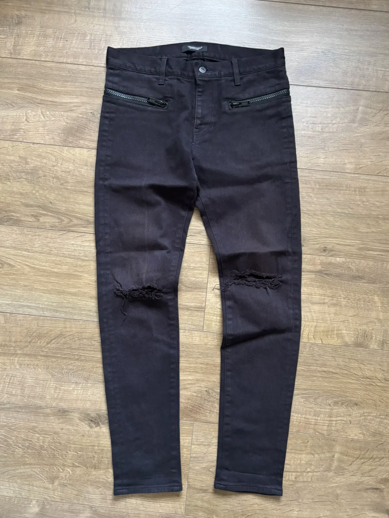 Undercover x Jun Takahshi slim fit jeans