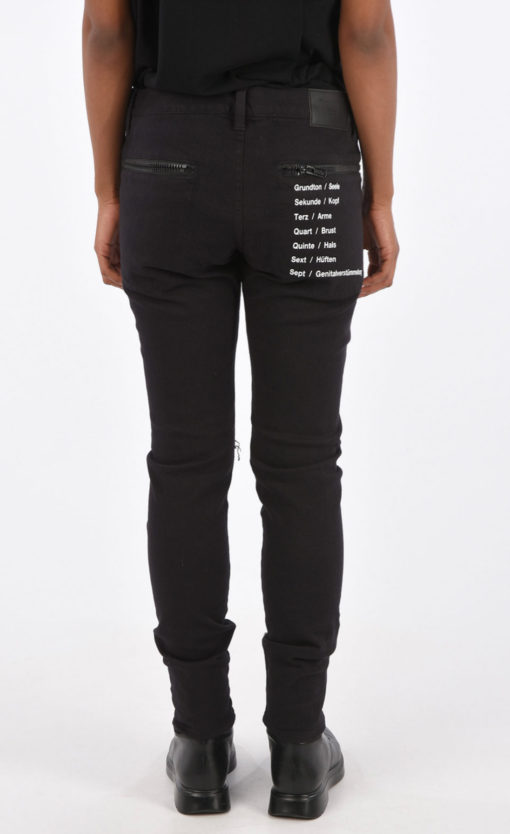 Undercover x Jun Takahshi slim fit jeans