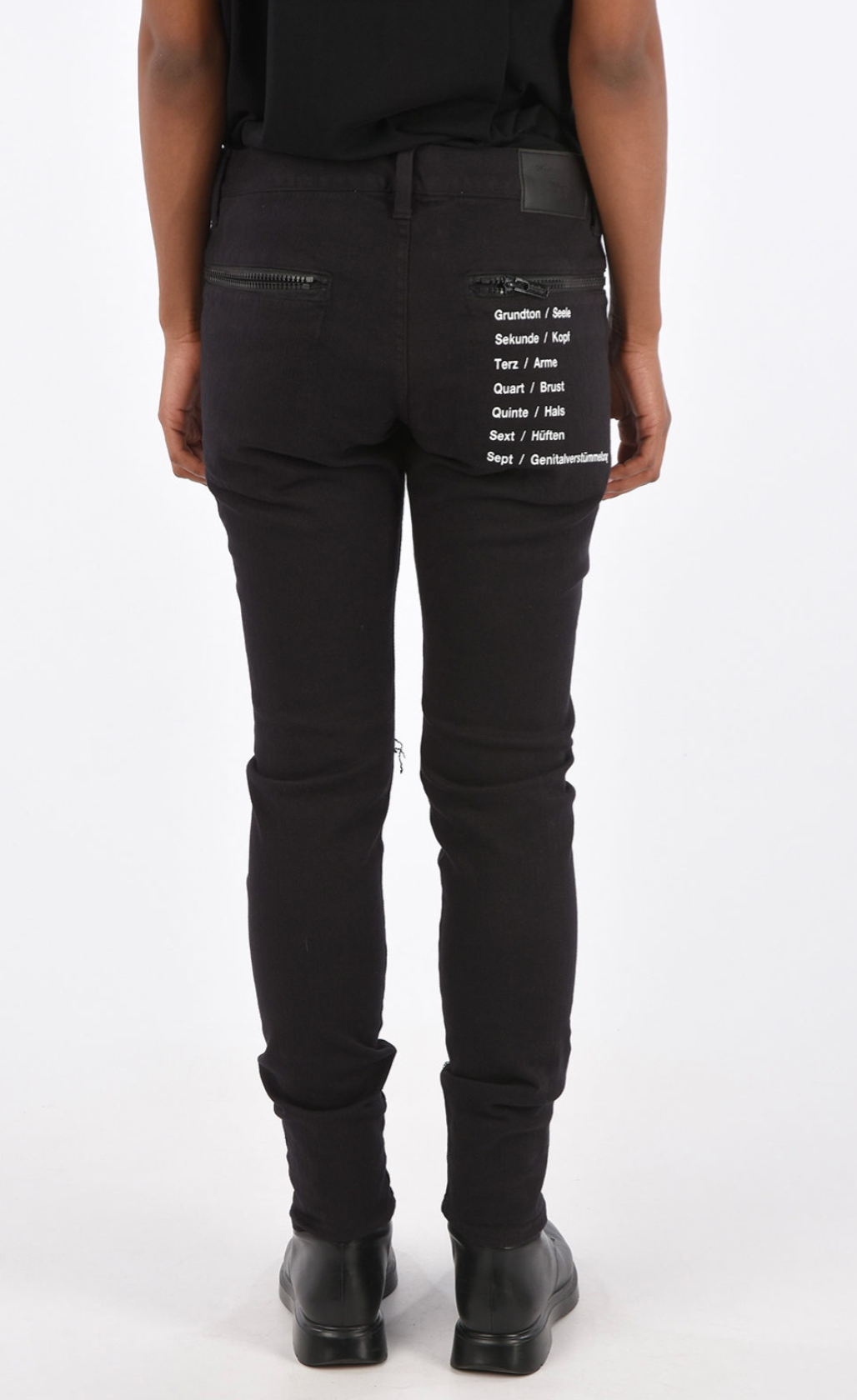 Undercover x Jun Takahshi slim fit jeans