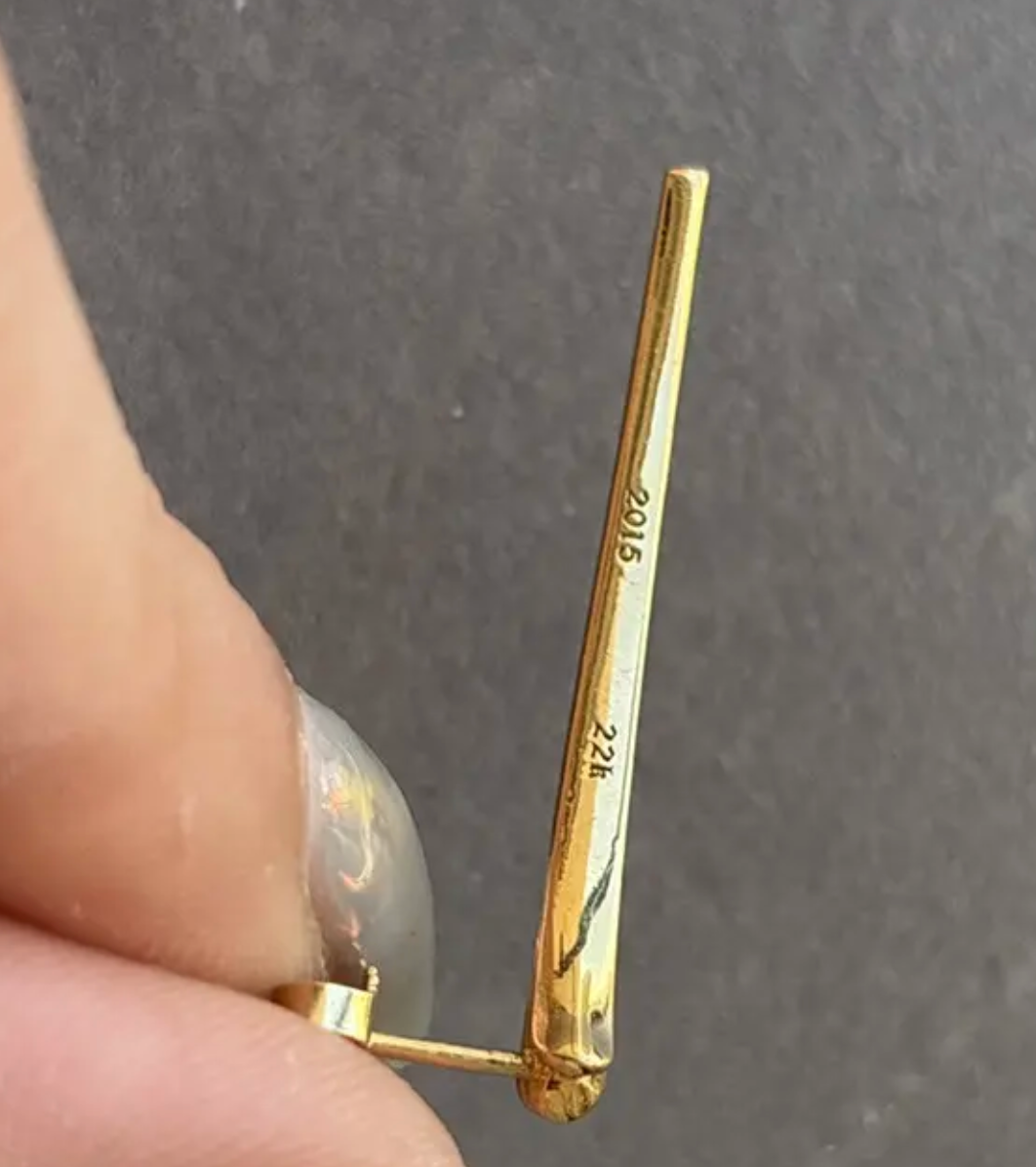 Chrome hearts 22k earring