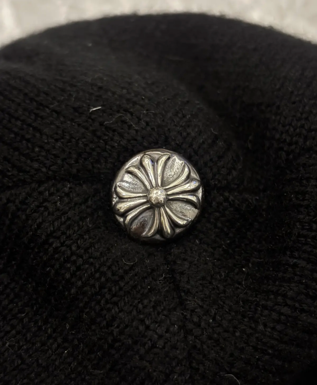 Chrome Hearts triple stars beanie