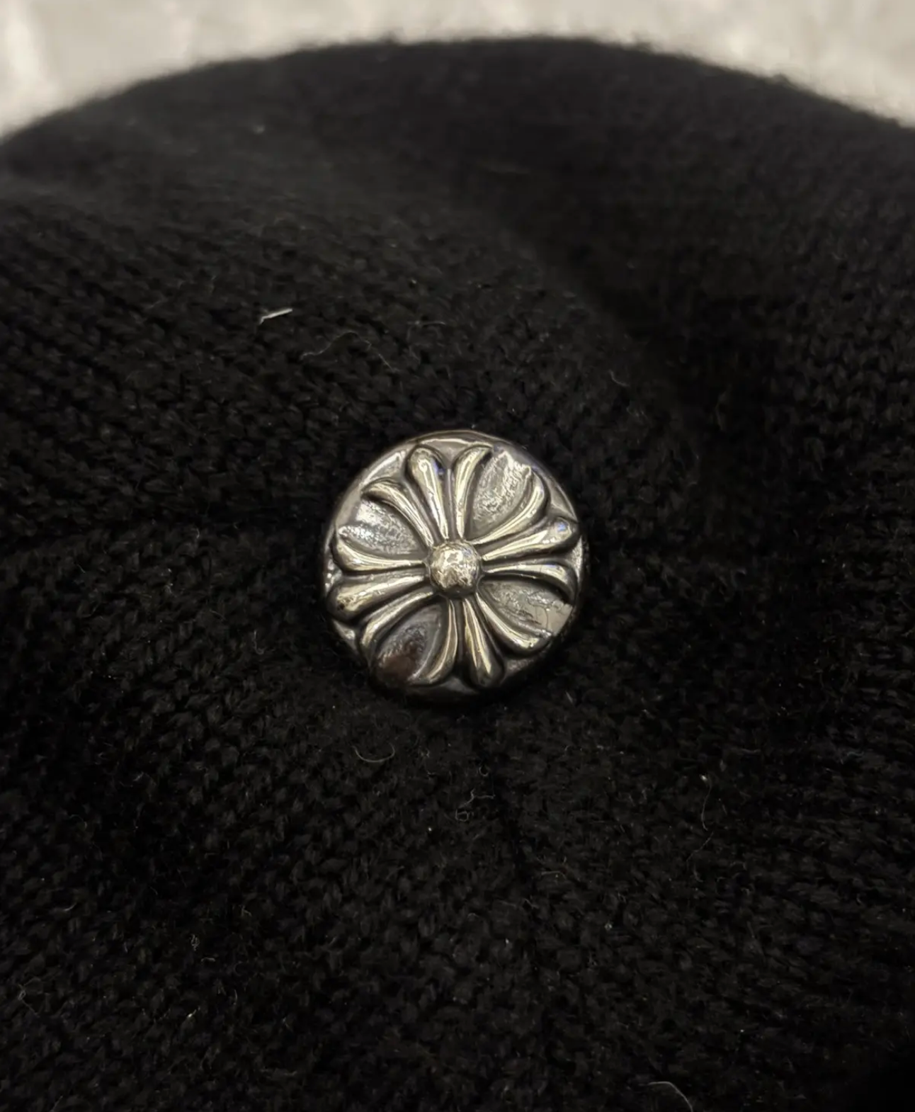 Chrome Hearts triple stars beanie
