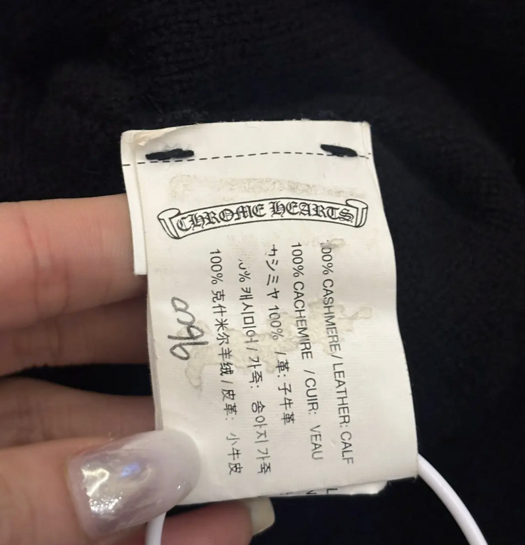 Chrome Hearts triple stars beanie