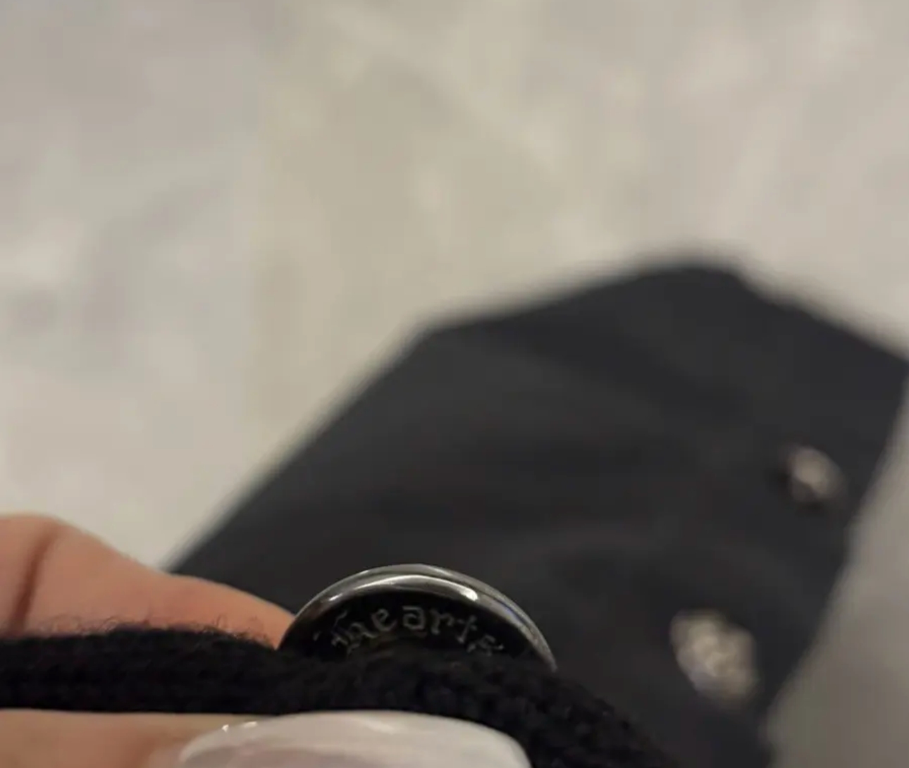 Chrome Hearts triple stars beanie