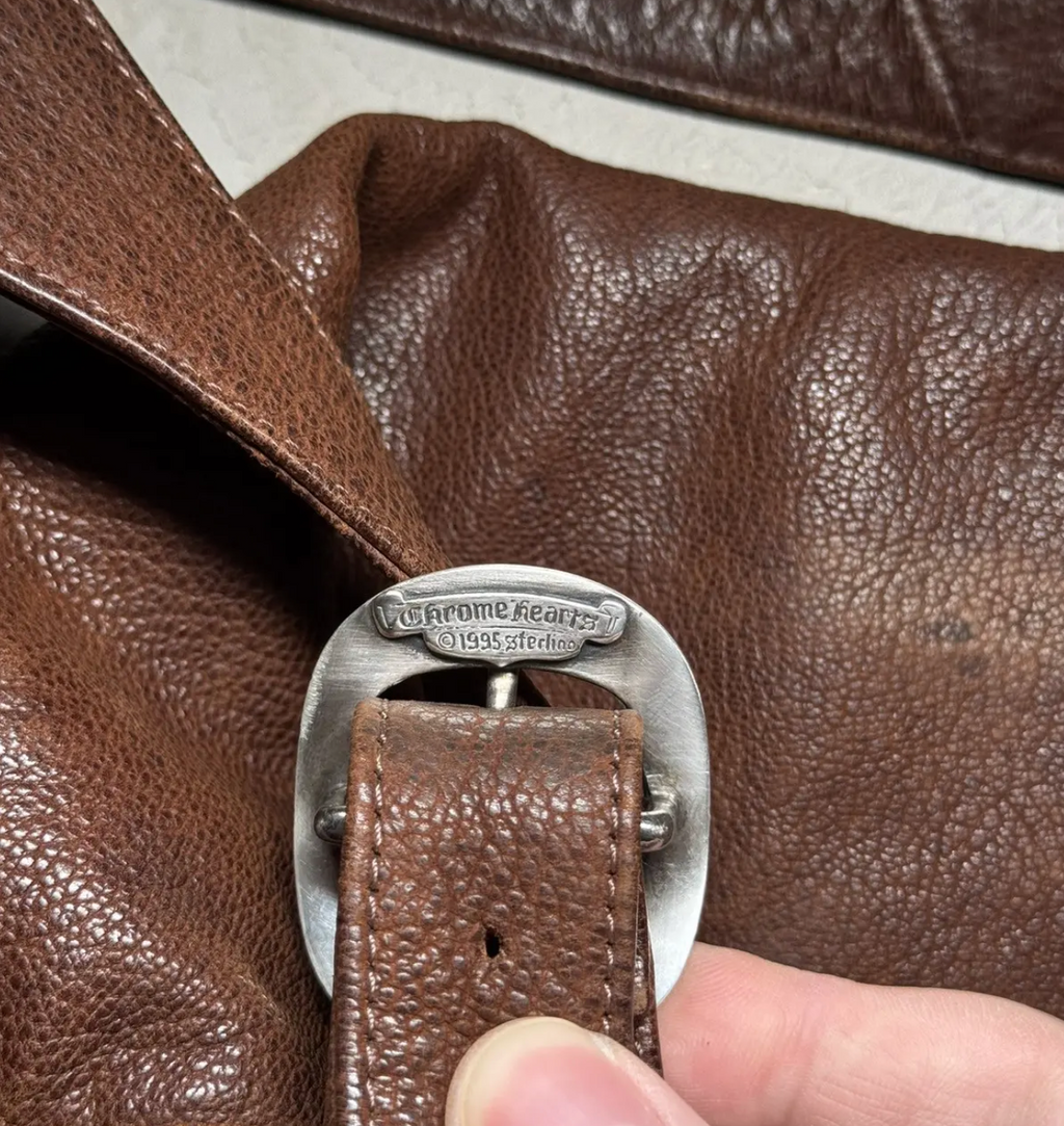 Chrome Hearts vintage archived Leather cross-body