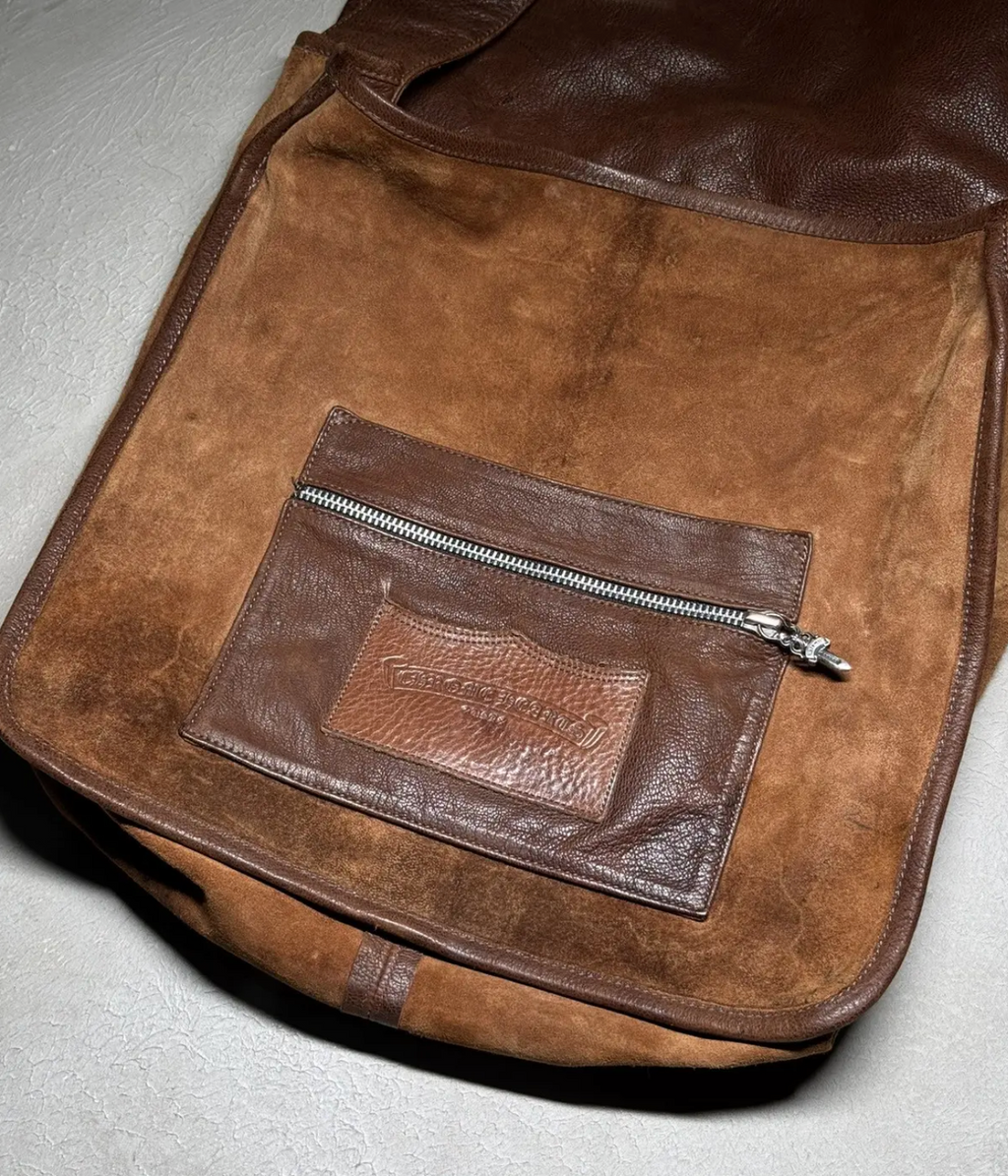 Chrome Hearts vintage archived Leather cross-body