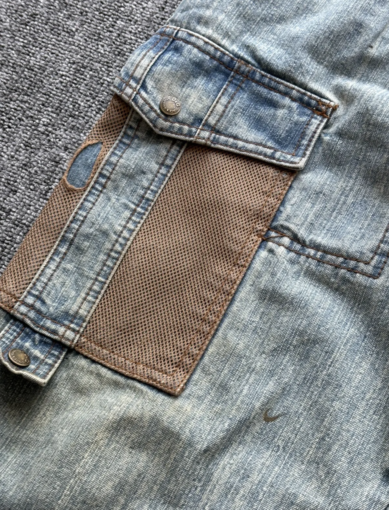 Dolce & Gabbana archive straight fit denim