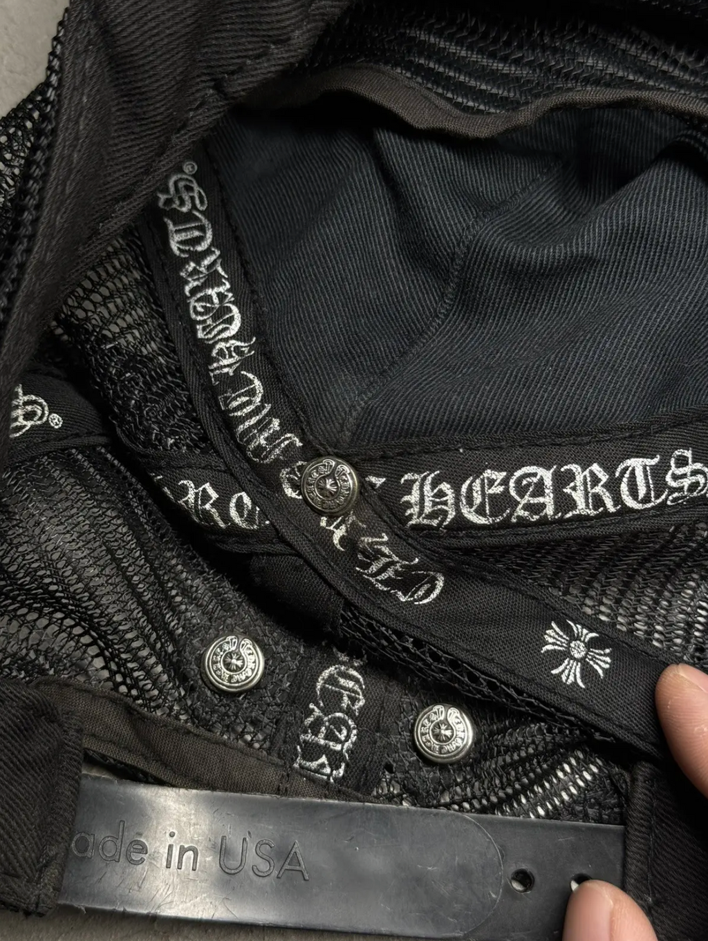Chrome hearts cross cap