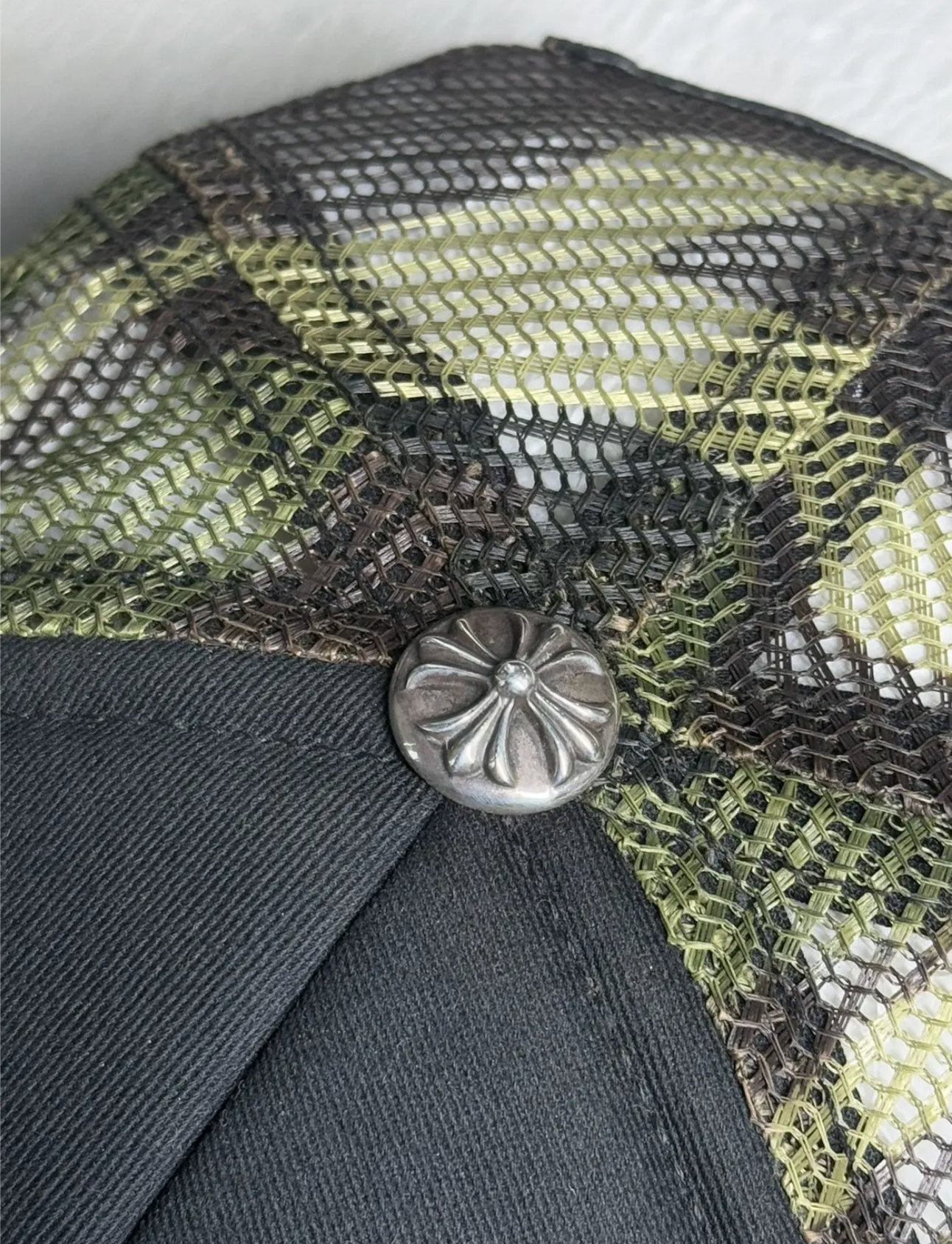 Chrome Hearts camo cap