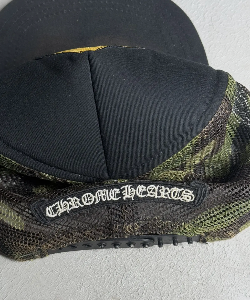 Chrome Hearts camo cap