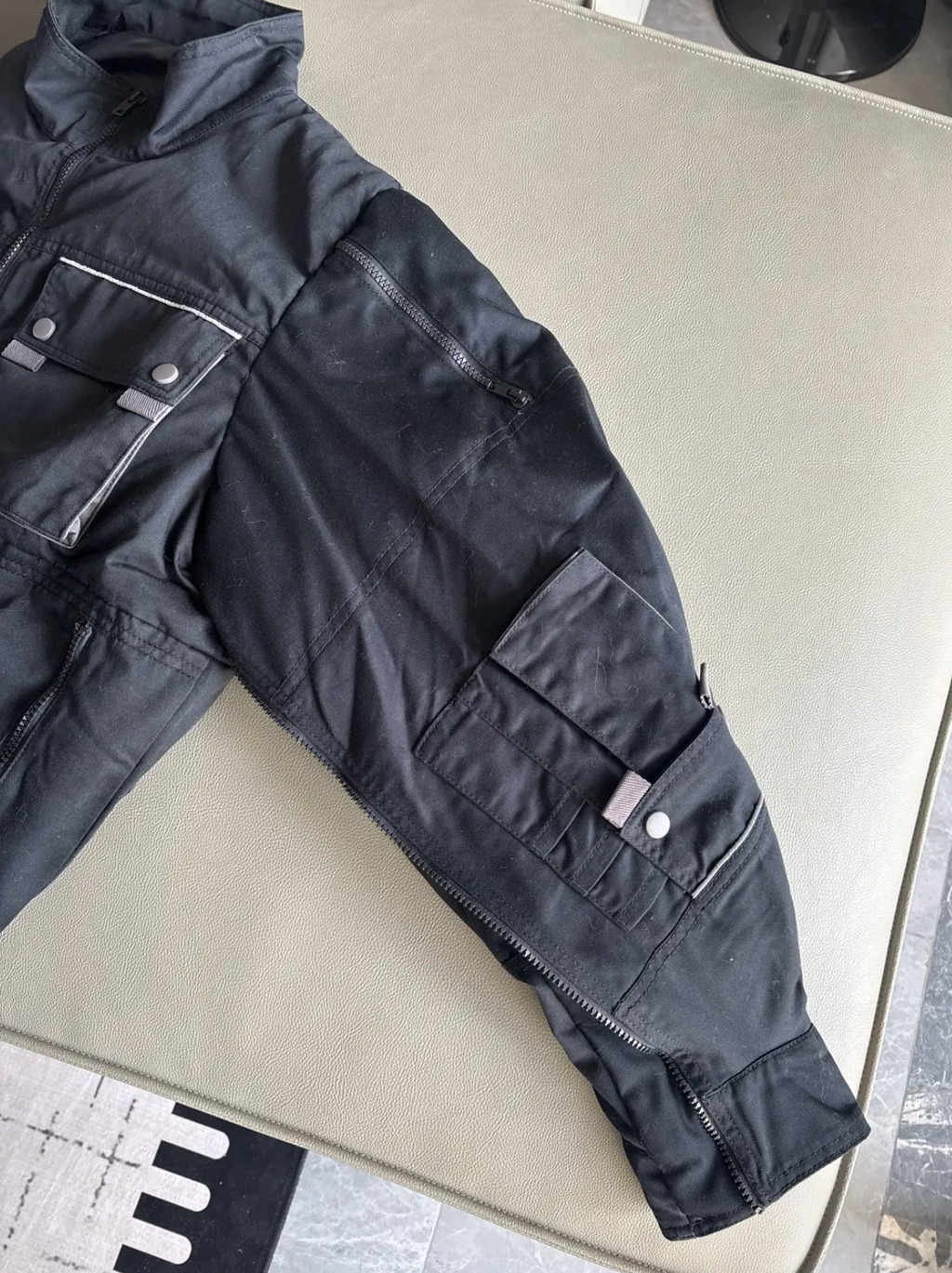 Prototypes multi pocket bomber jacket