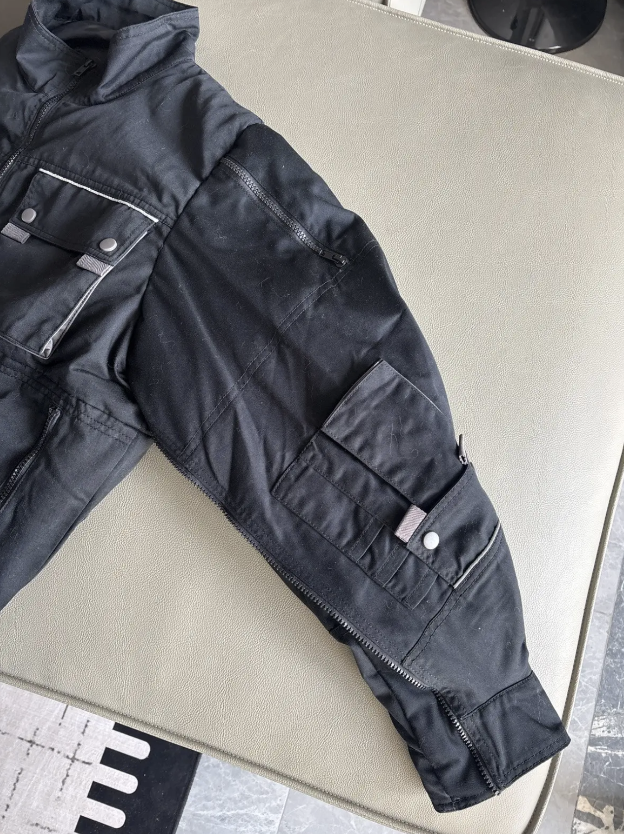 Prototypes multi pocket bomber jacket