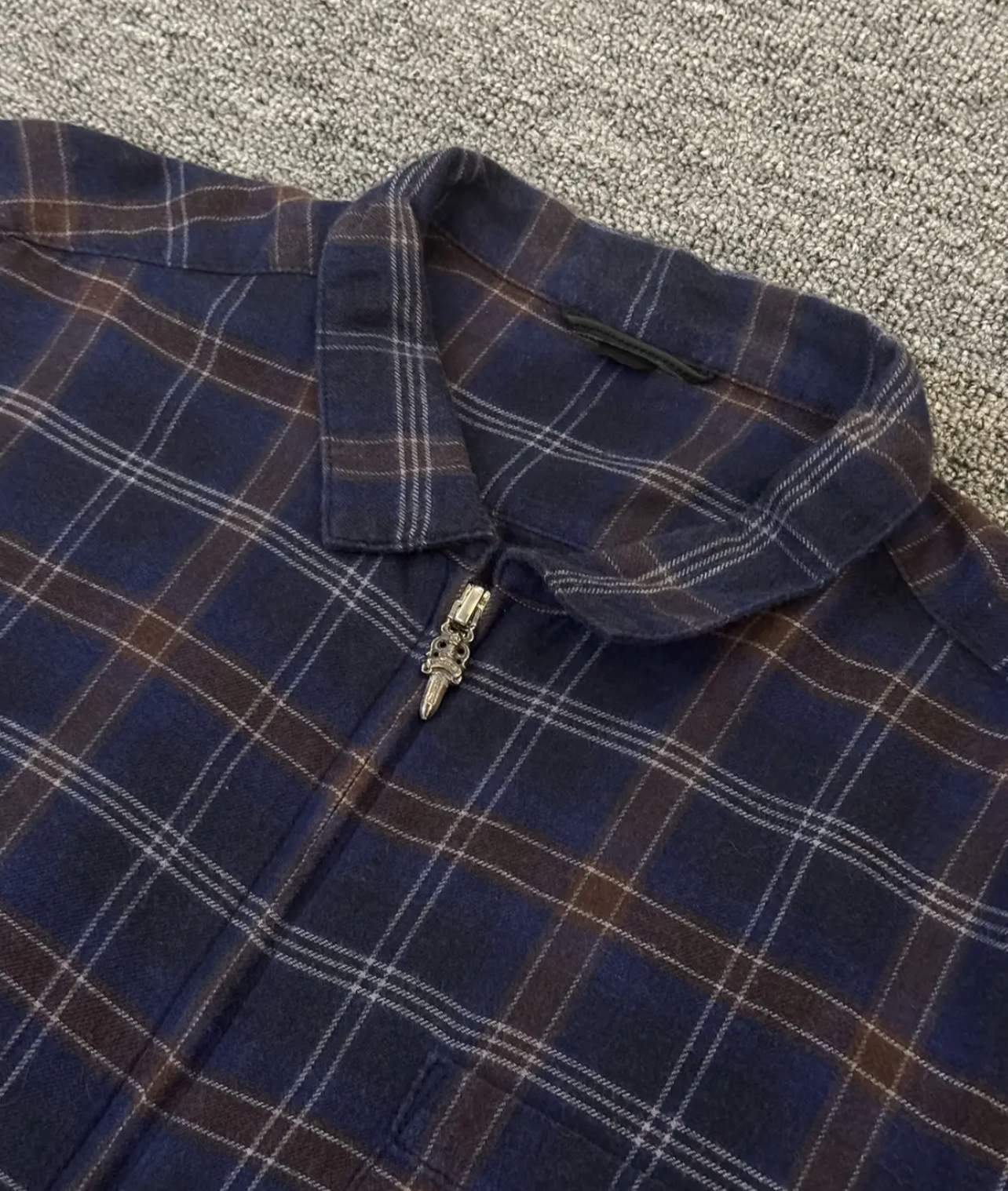 Chrome Hearts checkered shirt