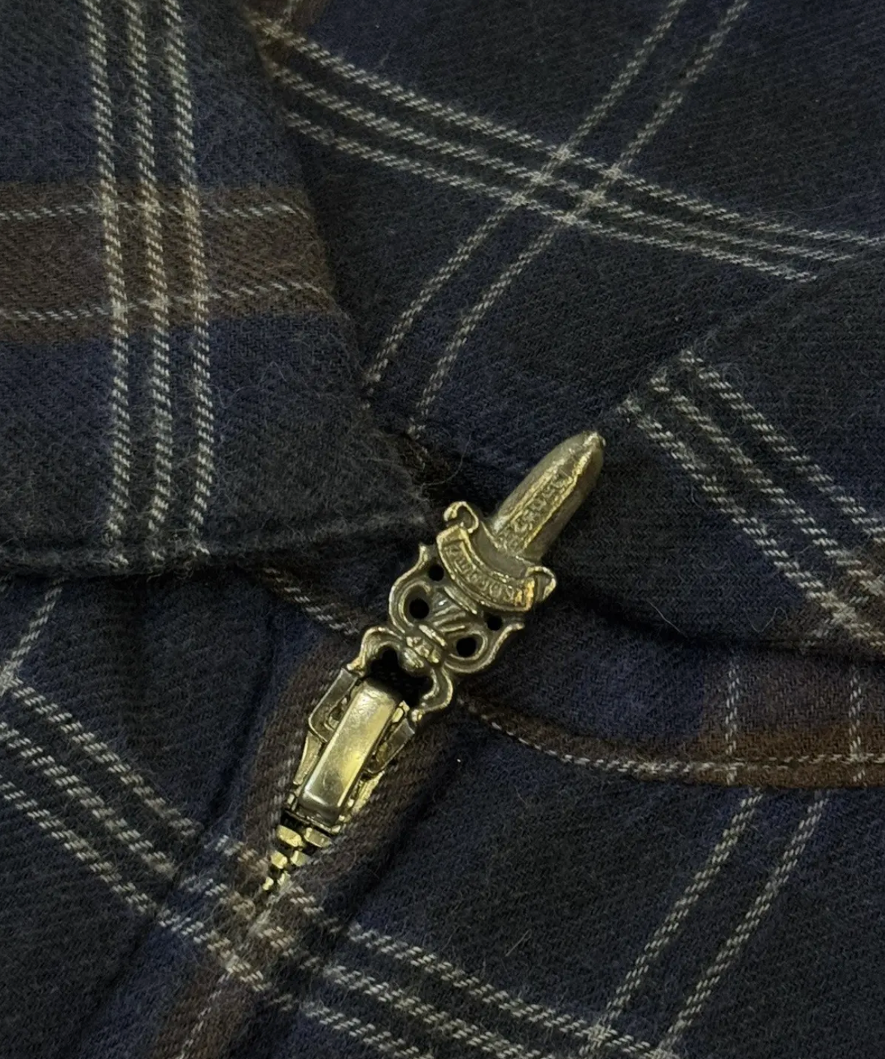 Chrome Hearts checkered shirt