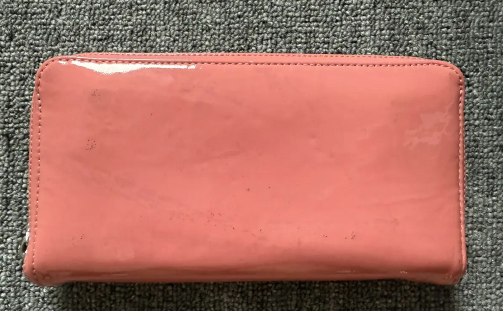 Chrome Hearts triple cross leather wallet