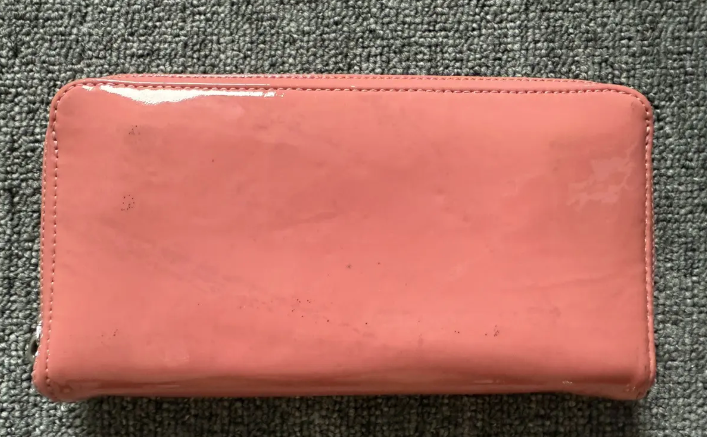 Chrome Hearts triple cross leather wallet