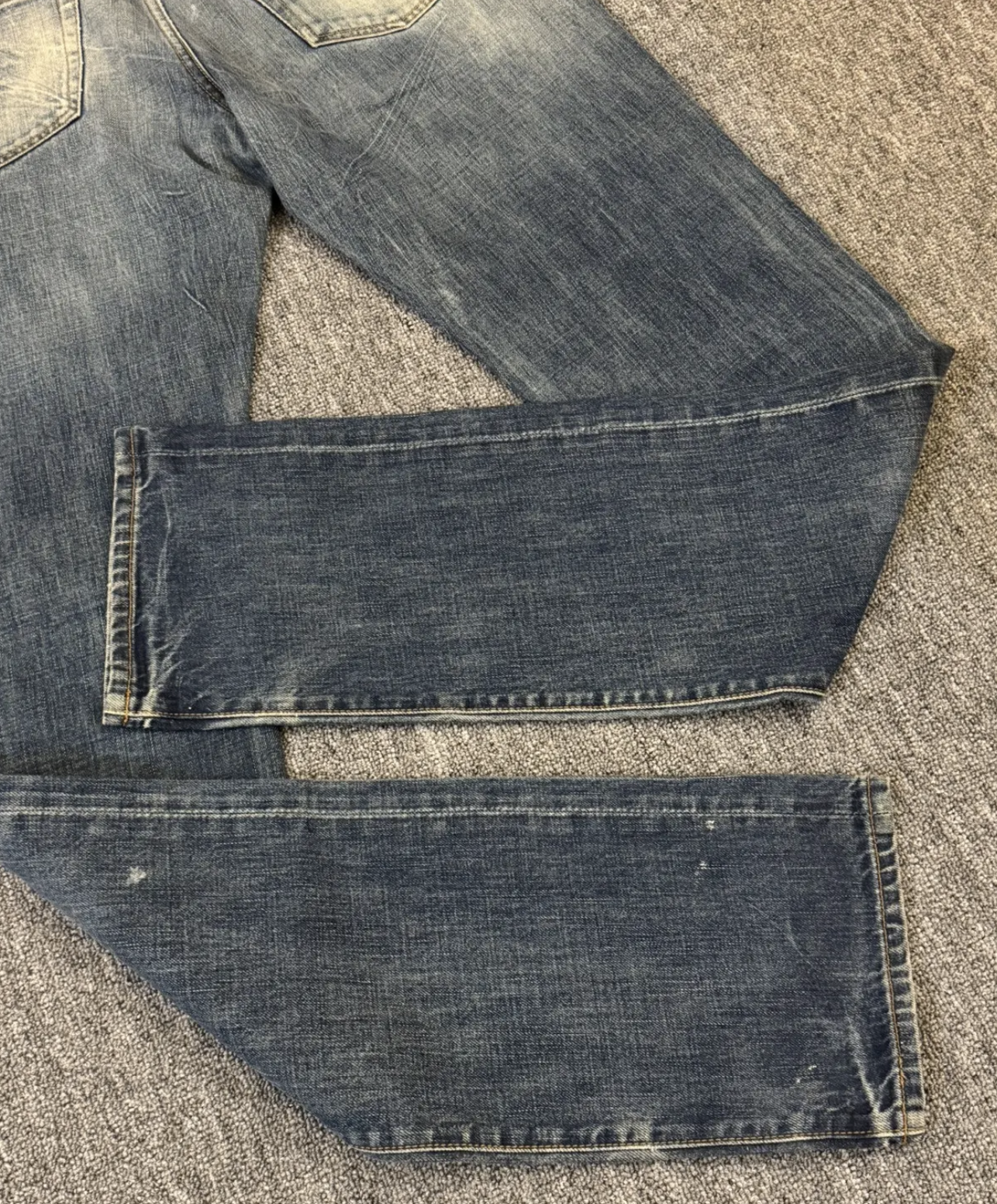 Dior homme 07 Hedi Slimane spider-web jeans