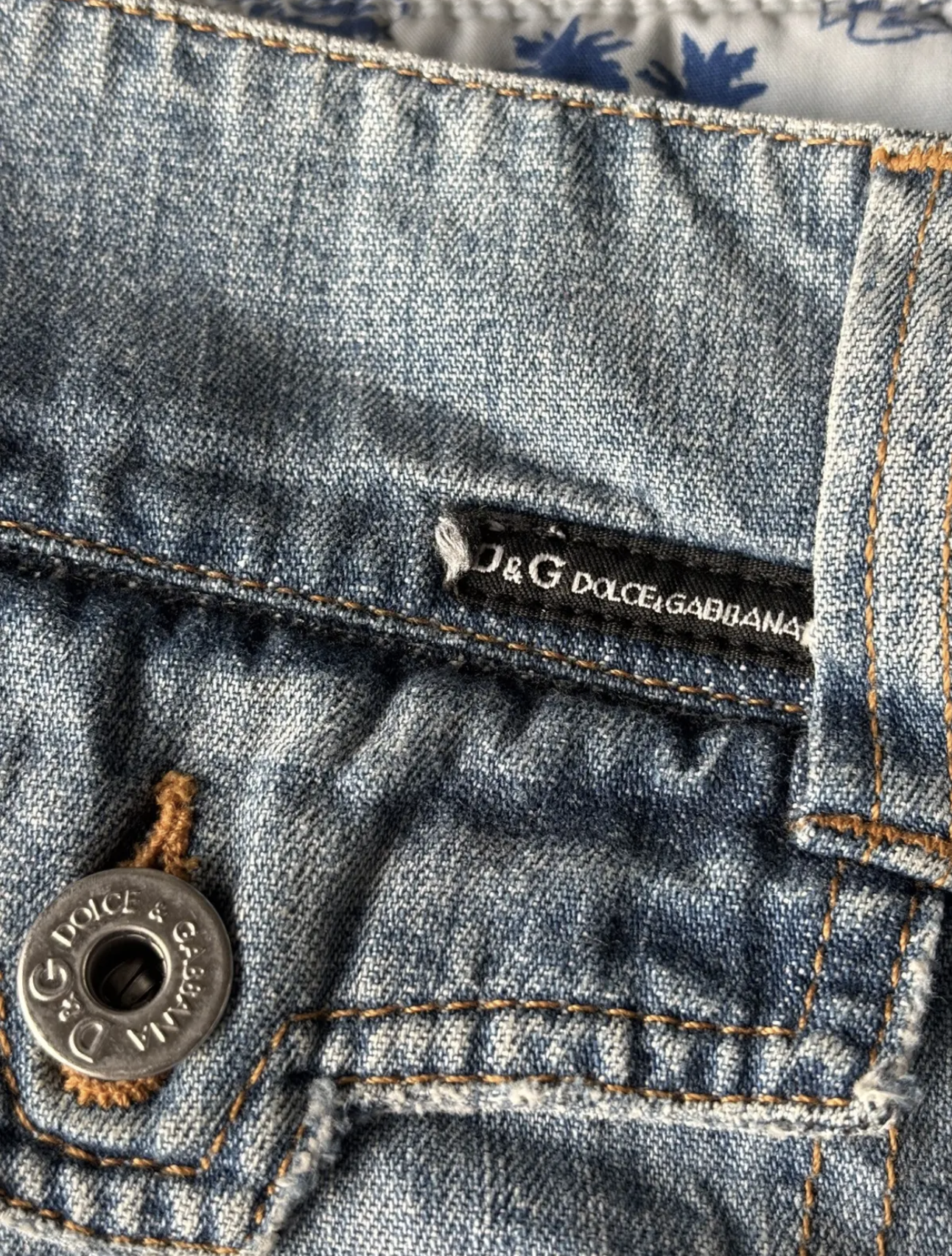 Dolce & Gabbana mini denim shorts