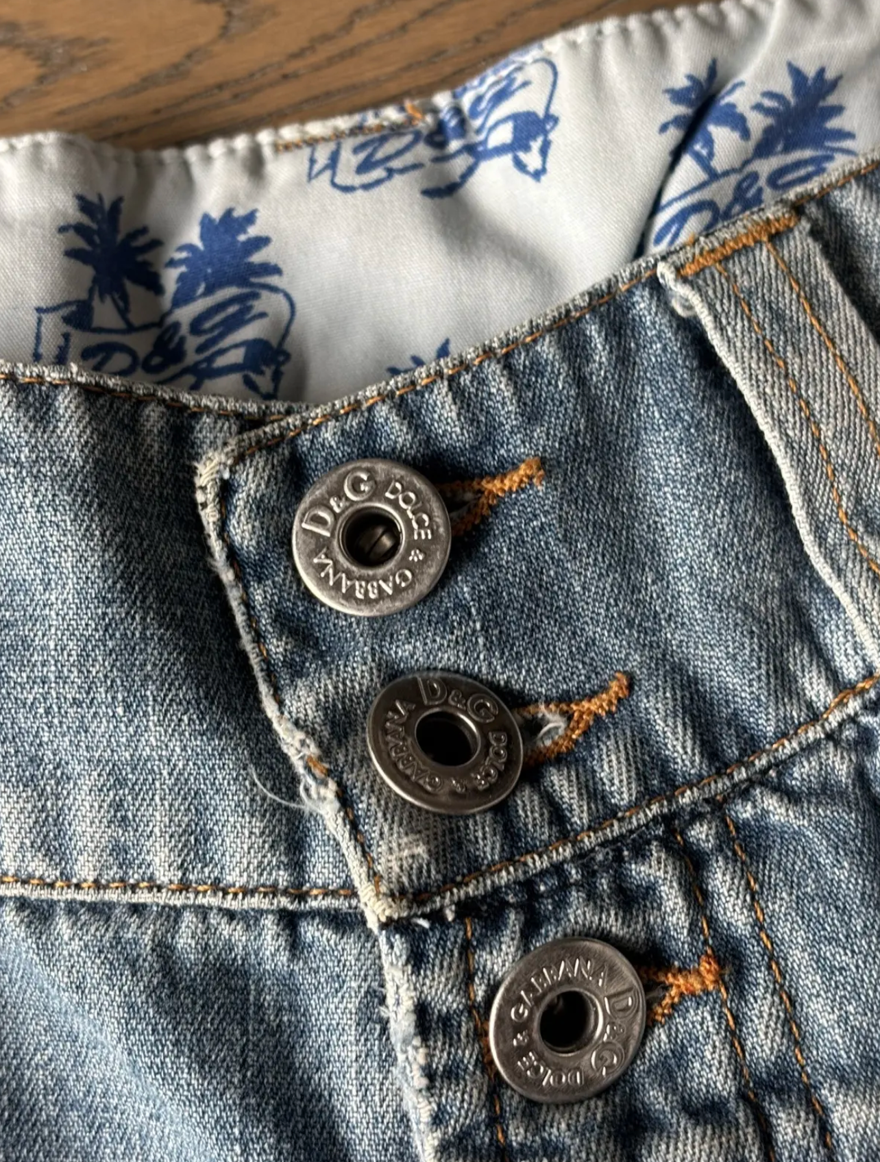 Dolce & Gabbana mini denim shorts