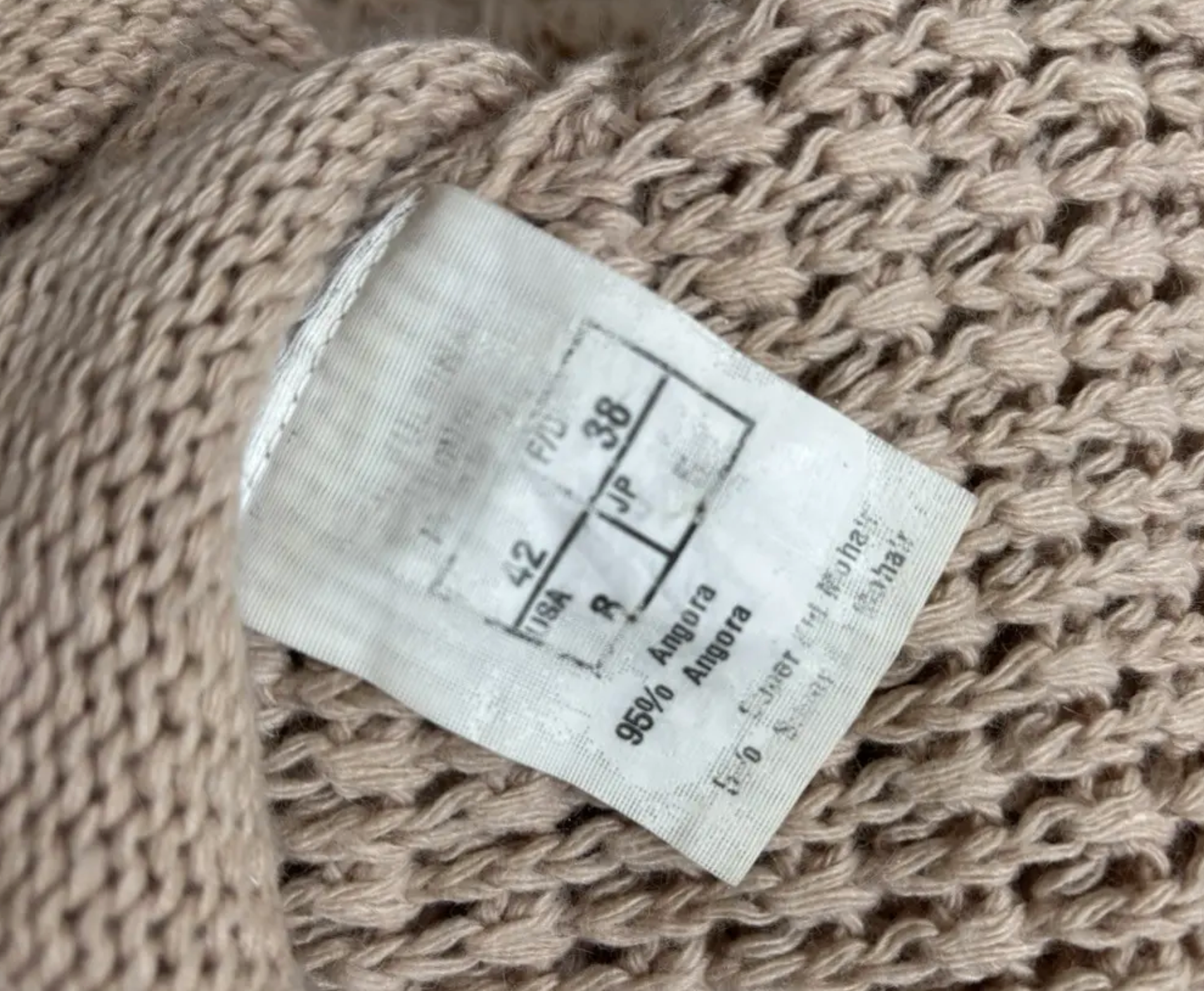 Rick Owen’s moog fw05 knit cardigan