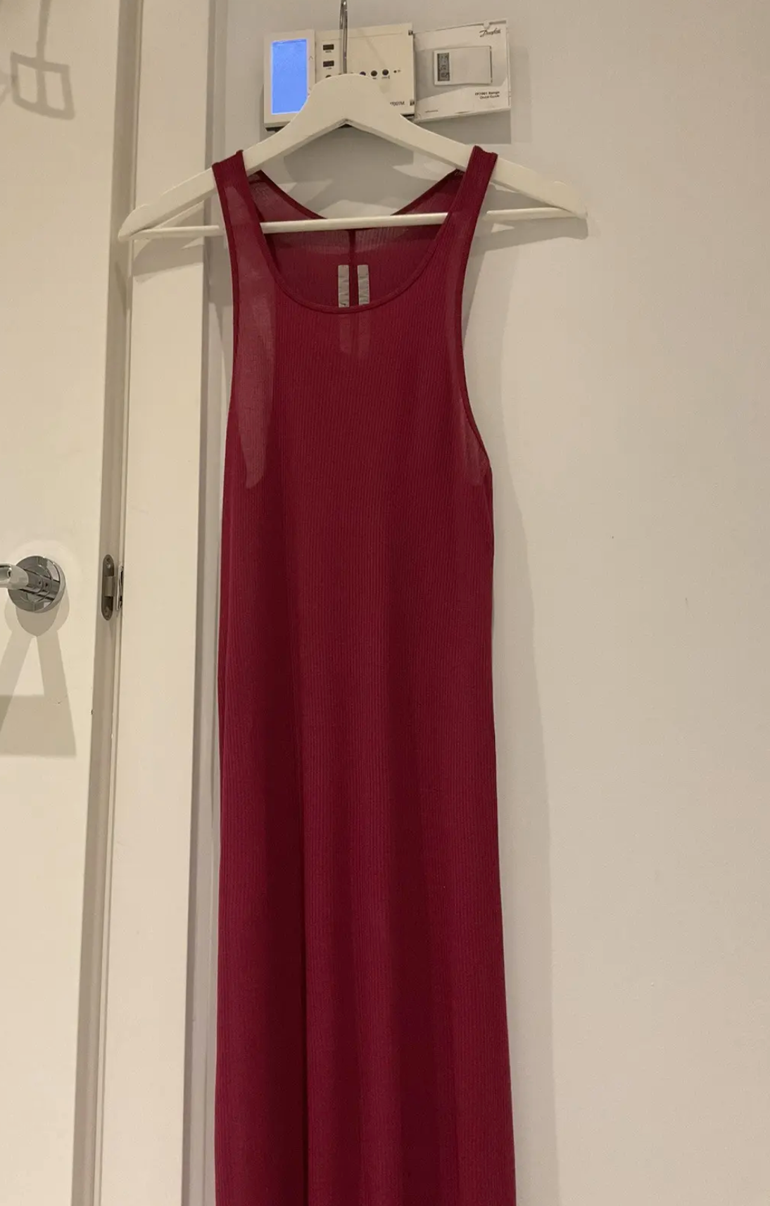 Rick Owens SS23 silk jersey top