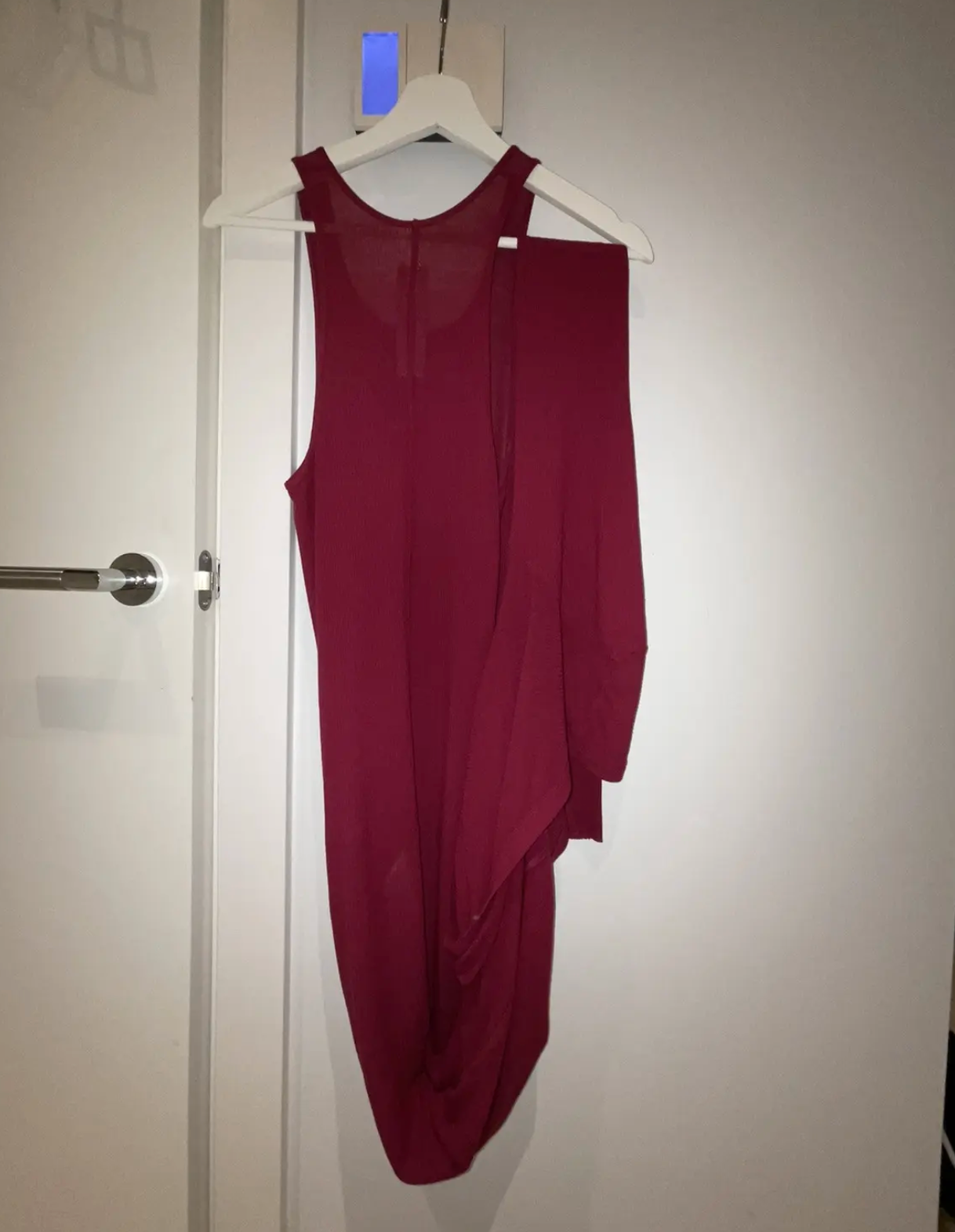 Rick Owens SS23 silk jersey top