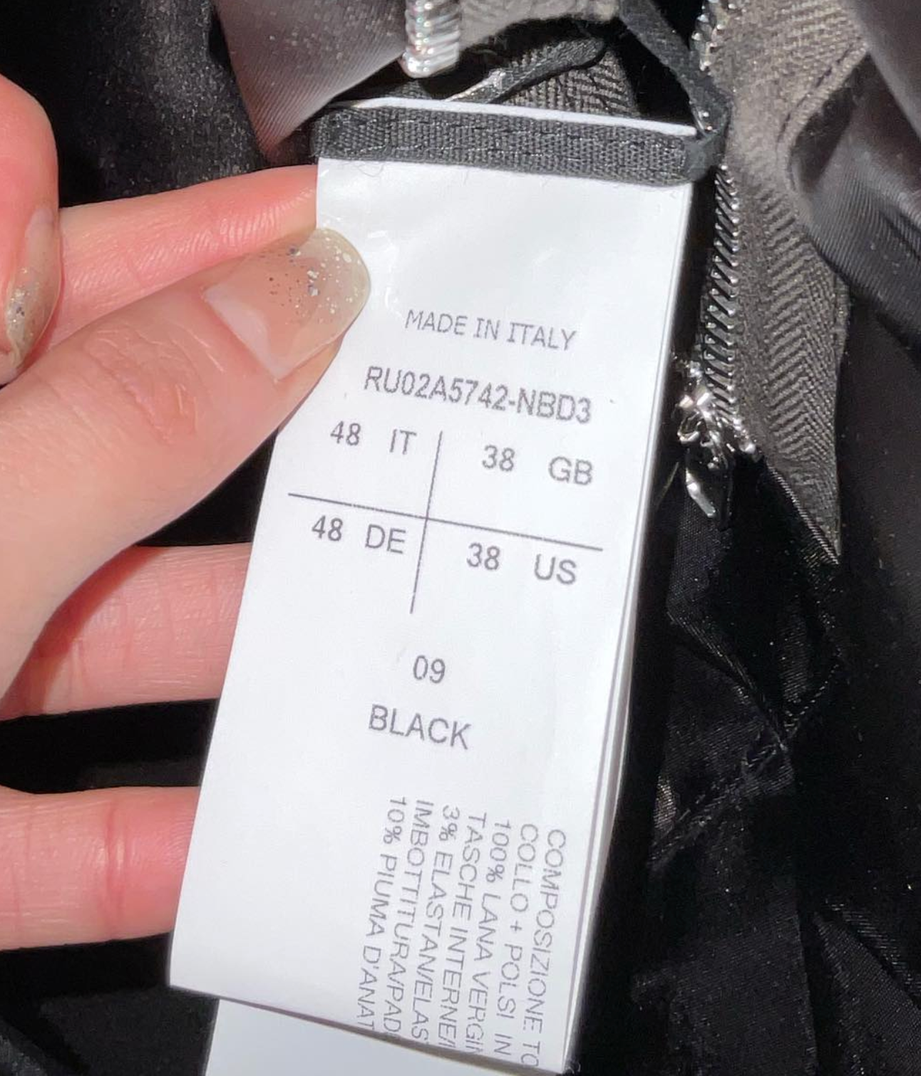 Rick Owens fw21 shell puffer jacket