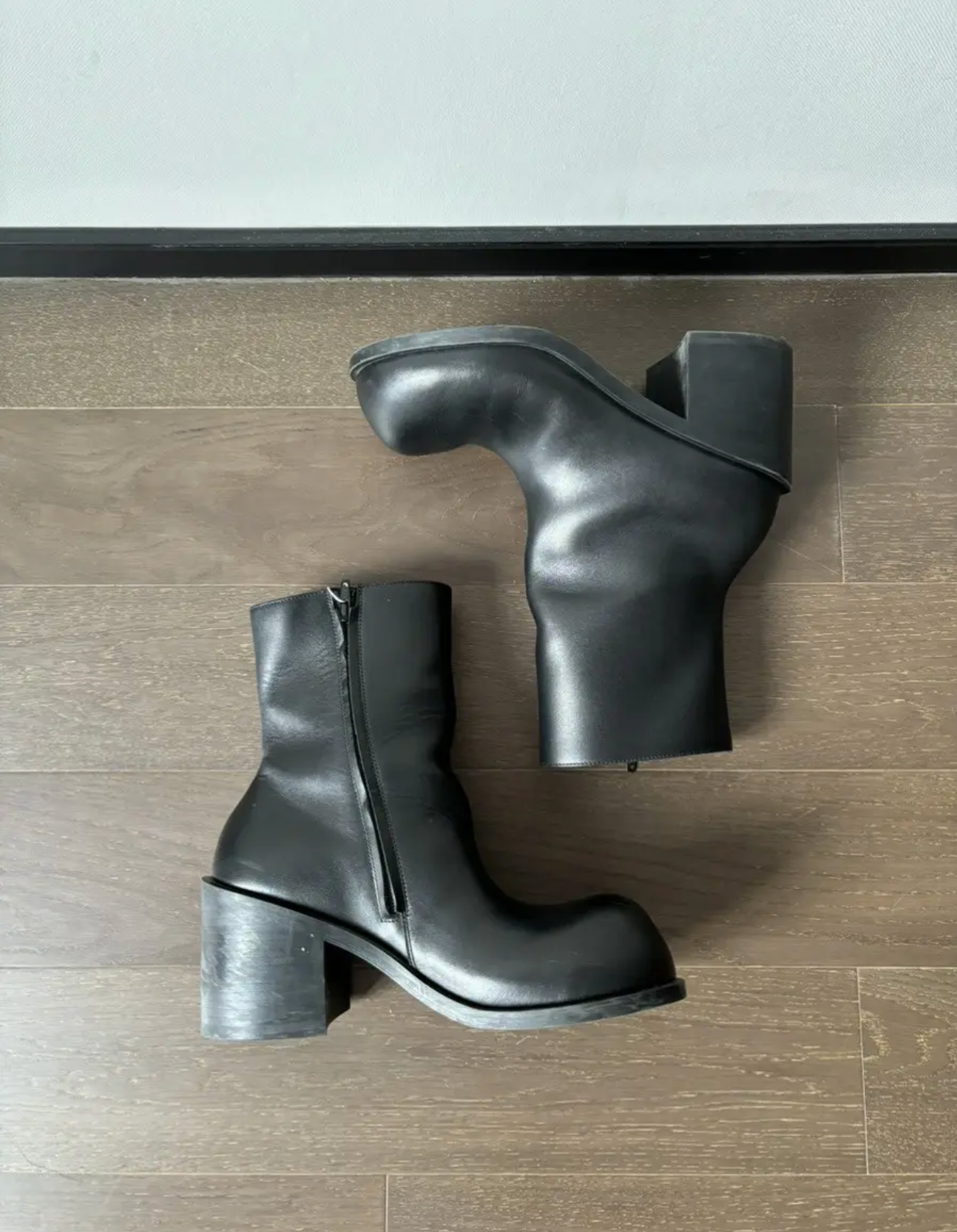 Balenciaga hummer bootie Matt calfskin