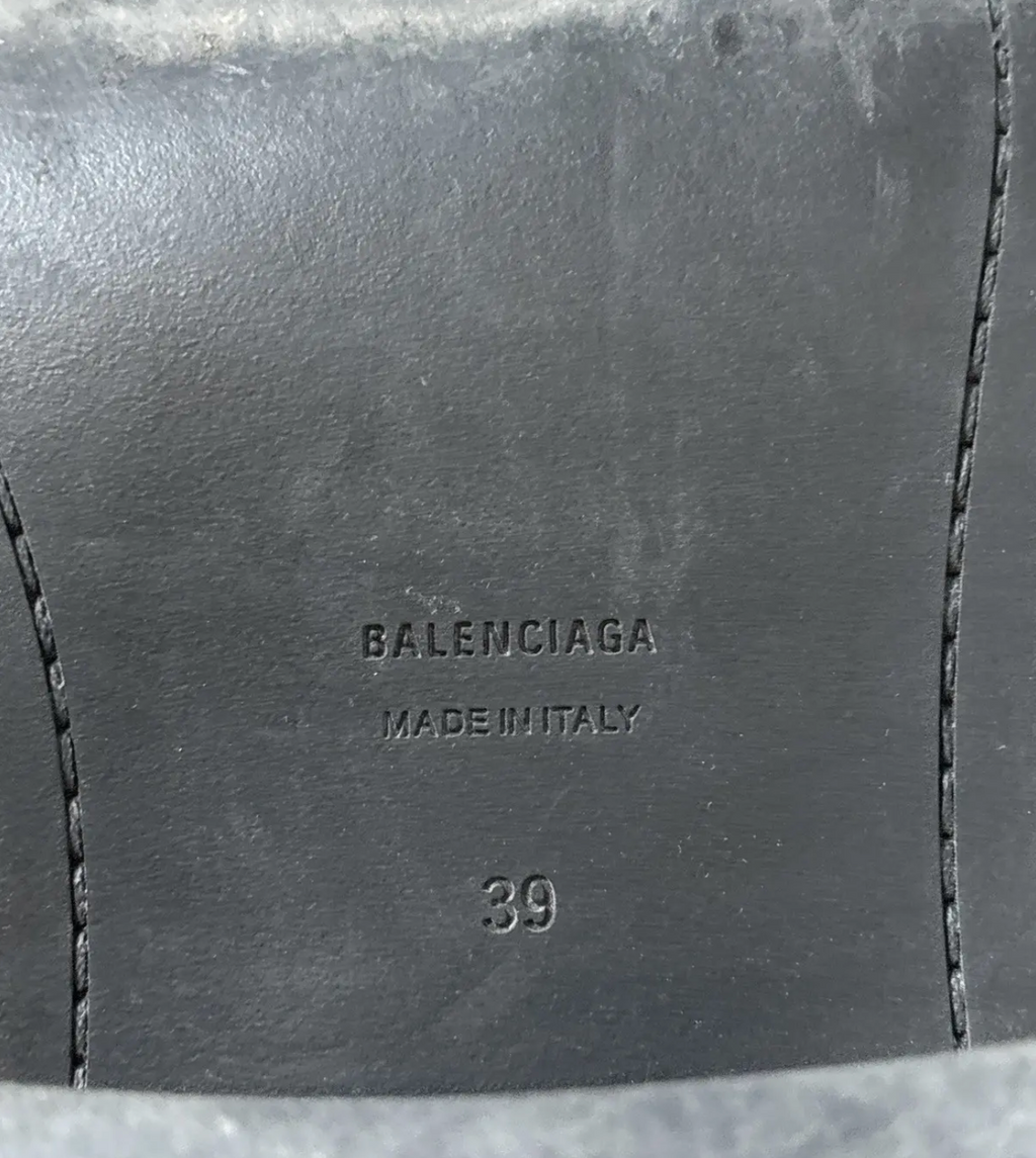 Balenciaga hummer bootie Matt calfskin