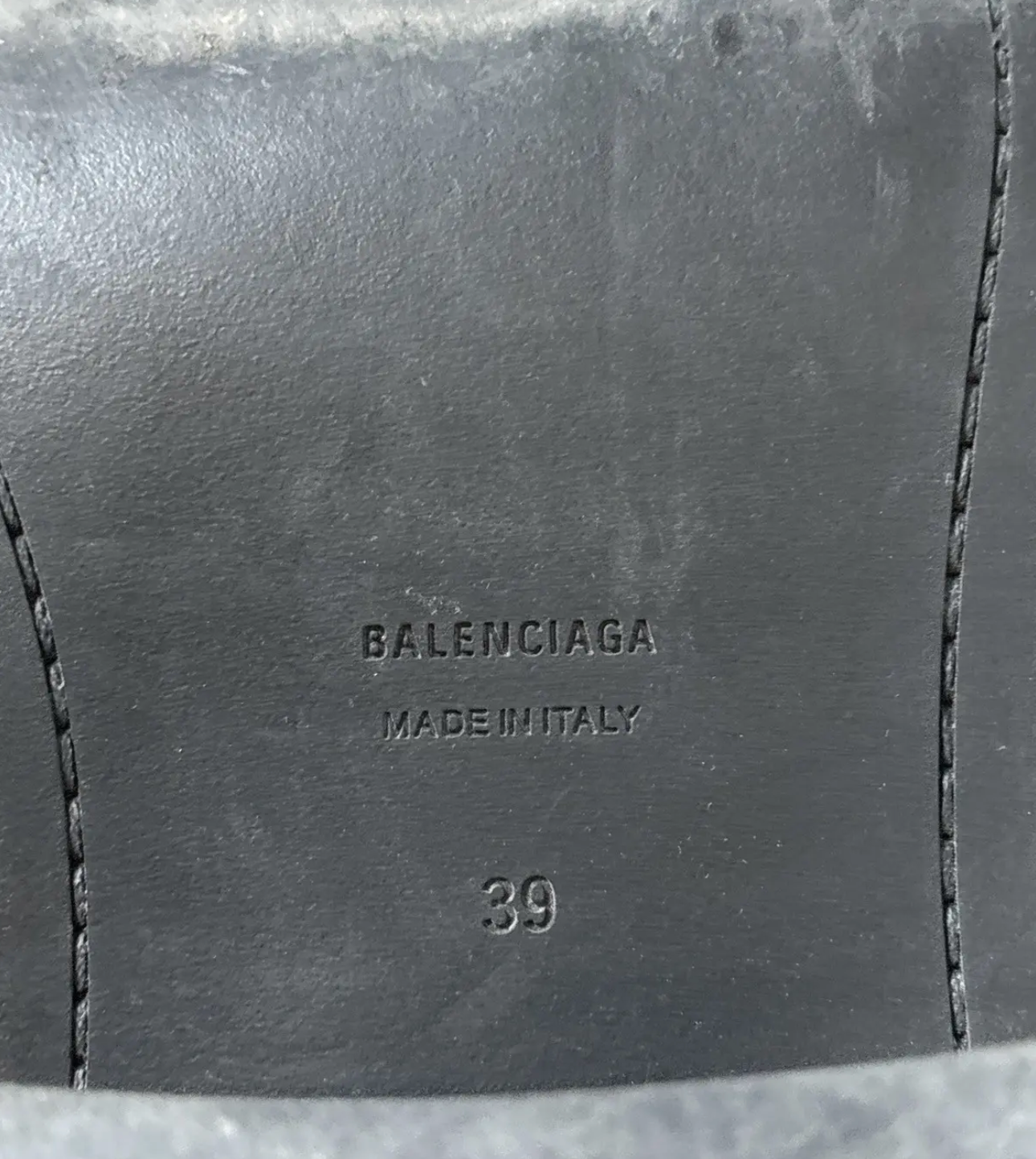 Balenciaga hummer bootie Matt calfskin