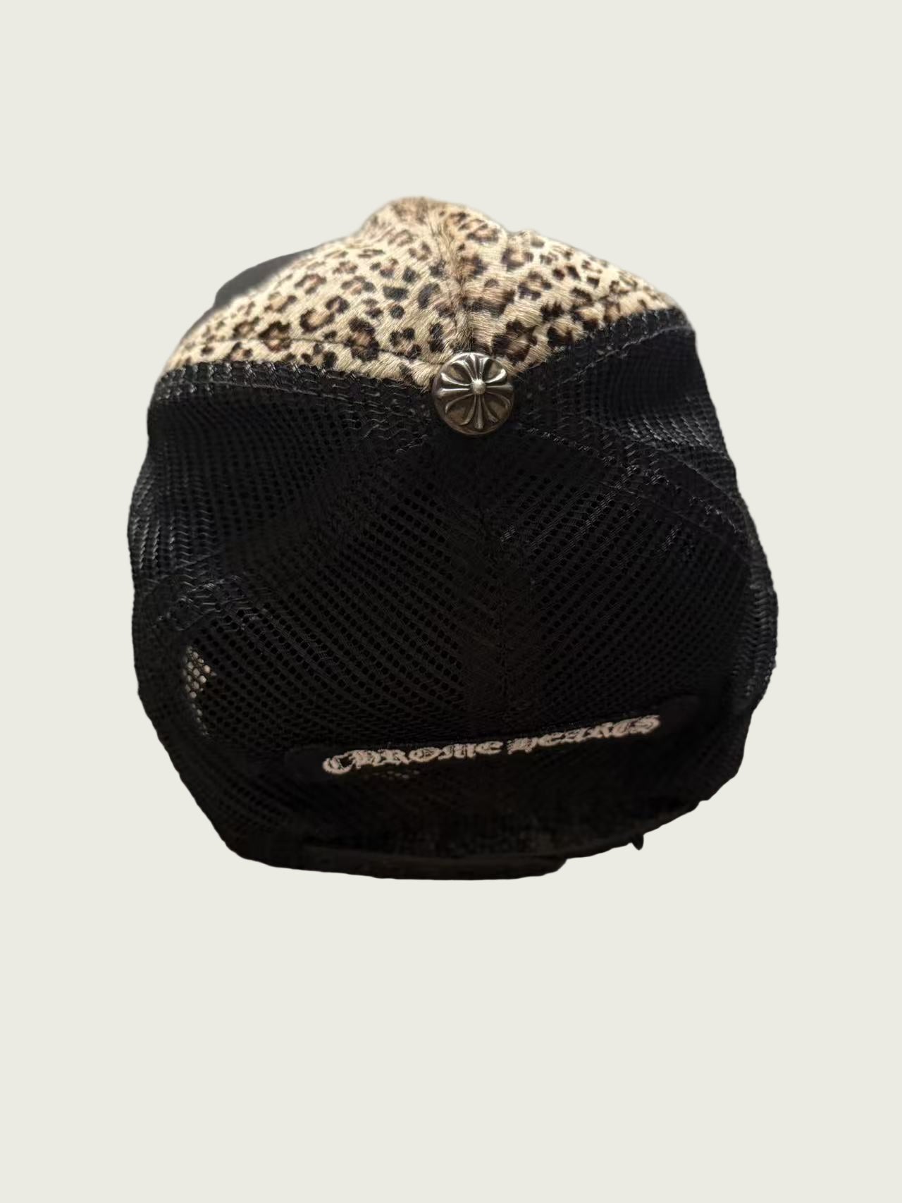 Triple Cross Patch Leopard Trucker Hat – 'Multicolor' 1383 100000710TCPL MULT
