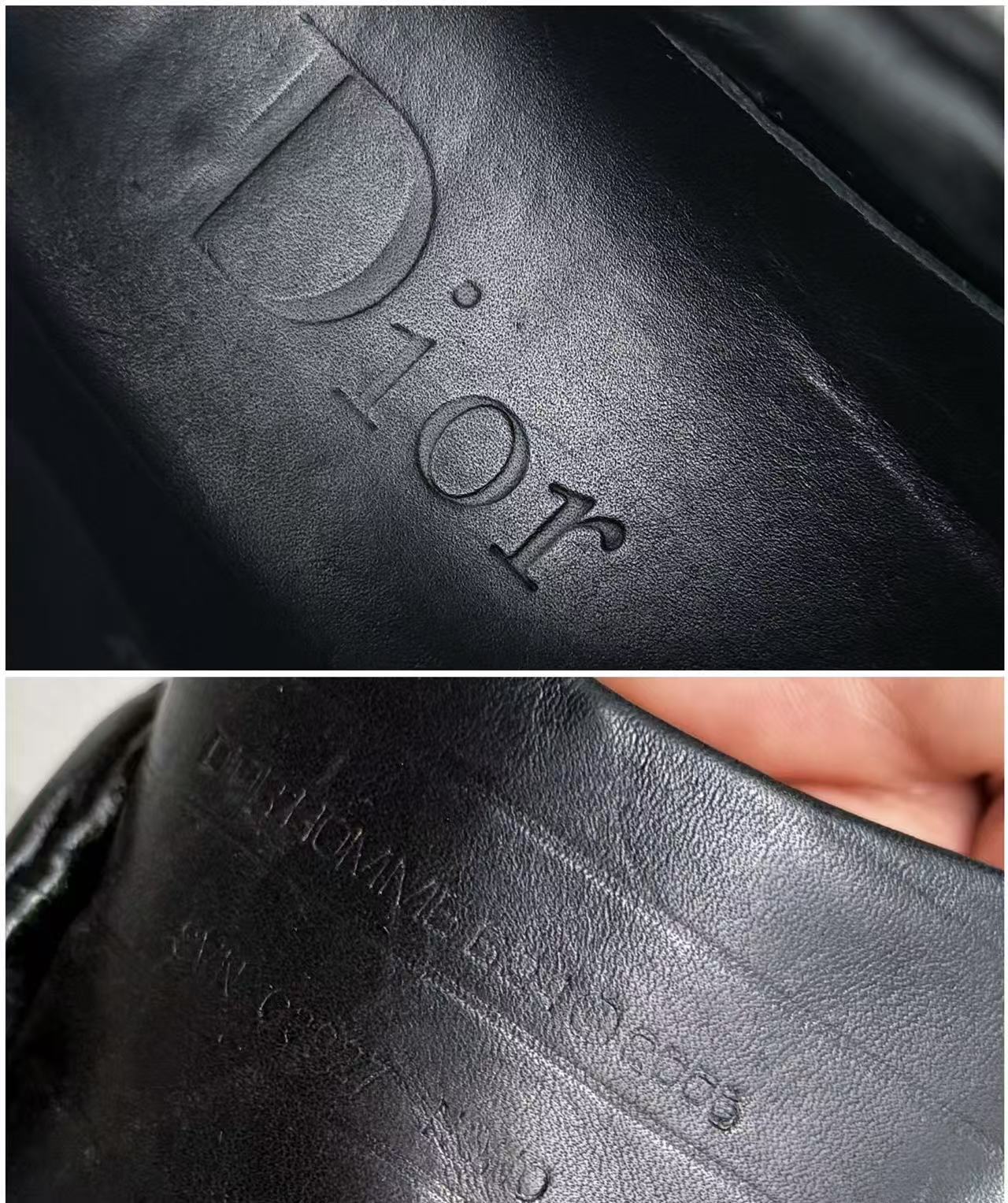Dior Homme 06AW Buckle Strap High Top Sneakers