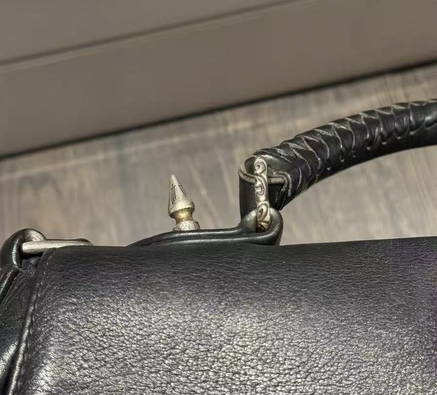 Chrome Hearts  Darlin Richie Spiked Shoulder Bag