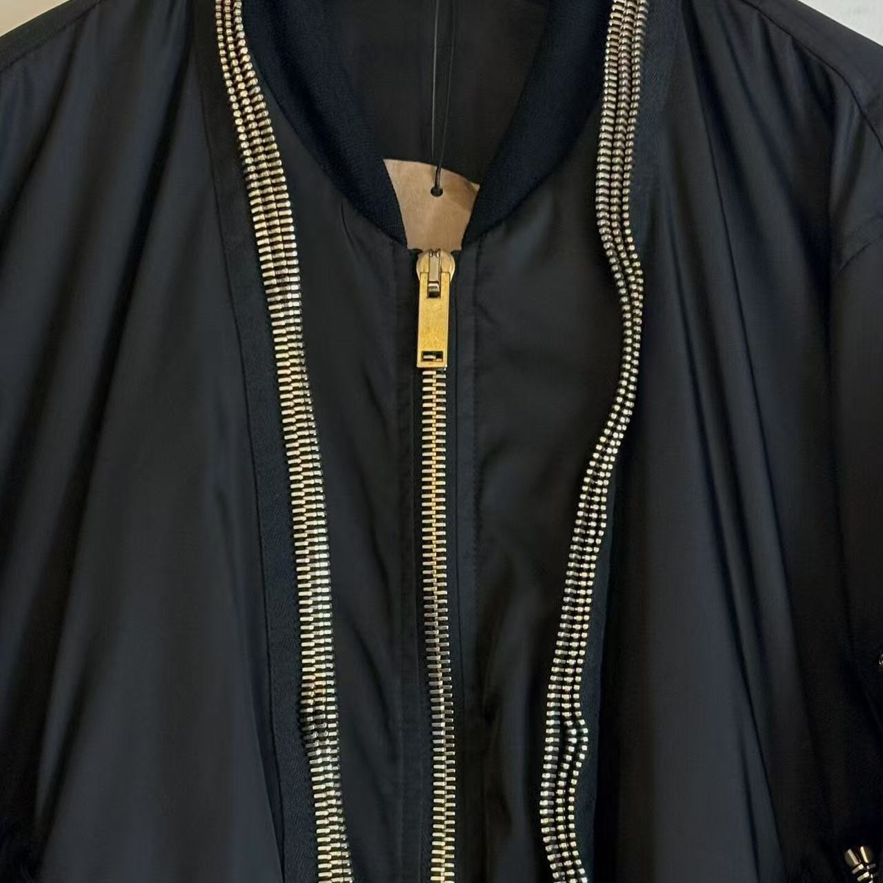 Alexander McQueen 14FW Multi‑Zip Bomber Jacket
