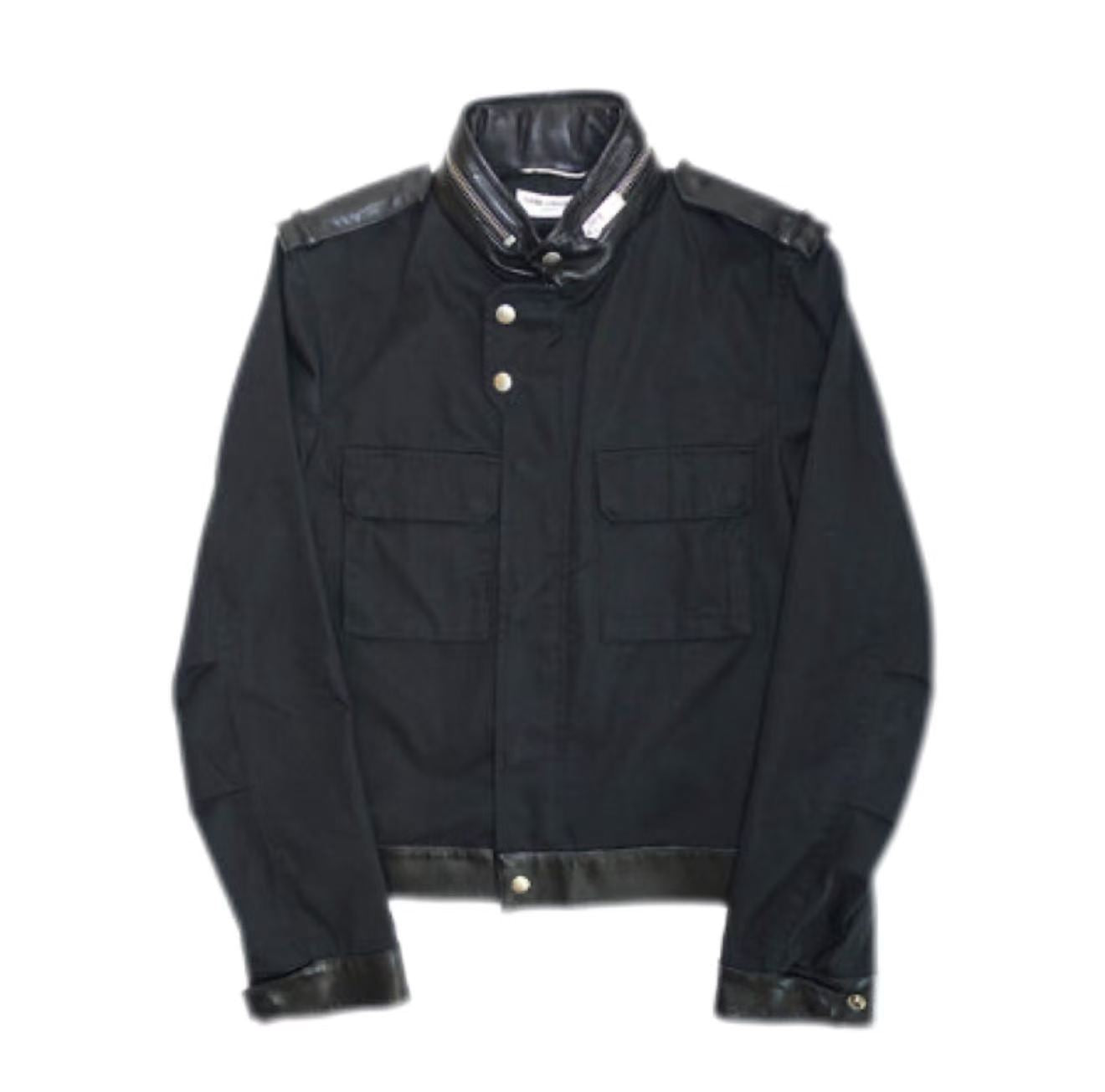 Saint Laurent 13SS Black Officer Jacket